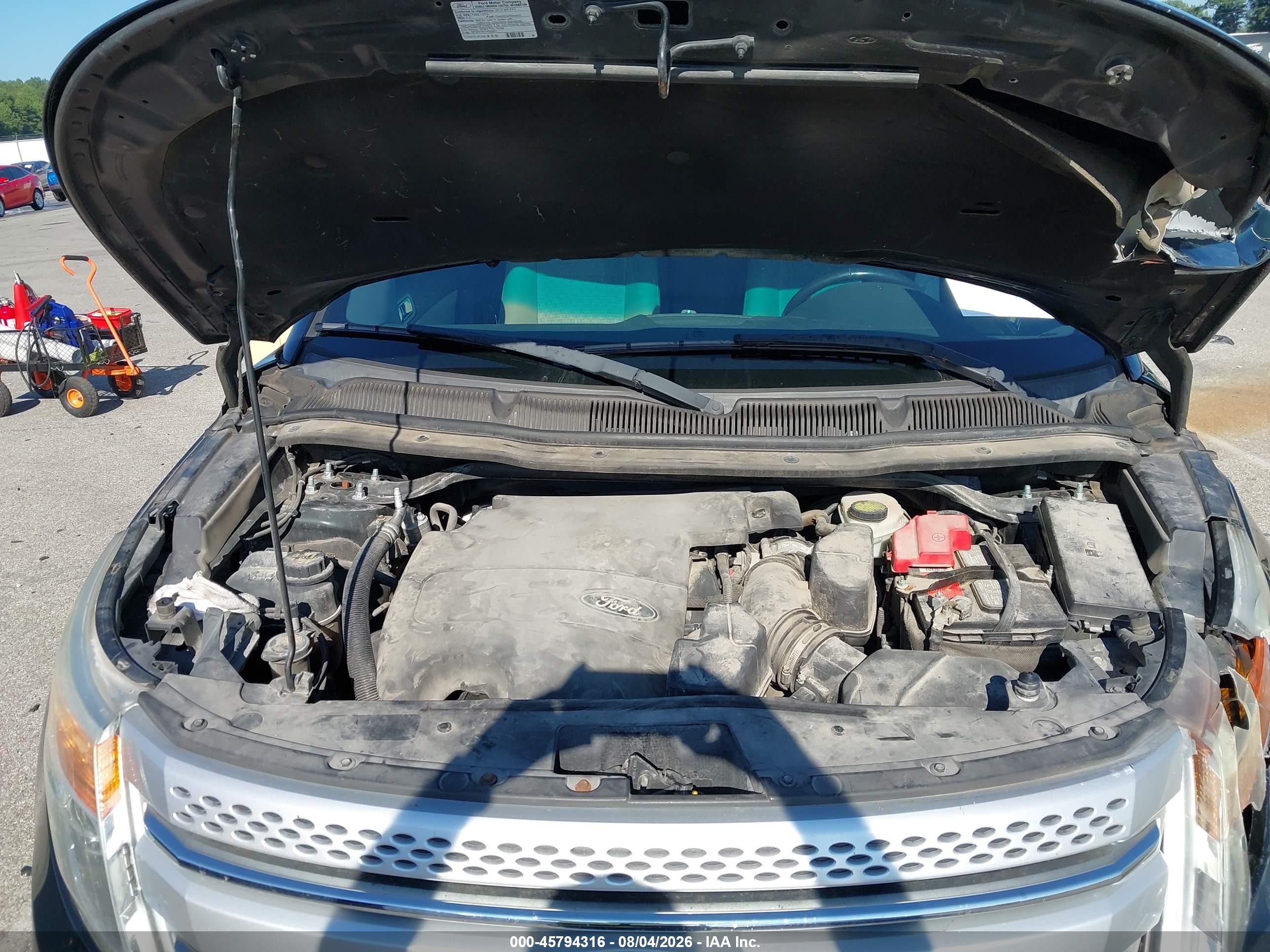 2013 Ford Explorer Xlt Зеленый vin: 1FM5K8D83DGC59492