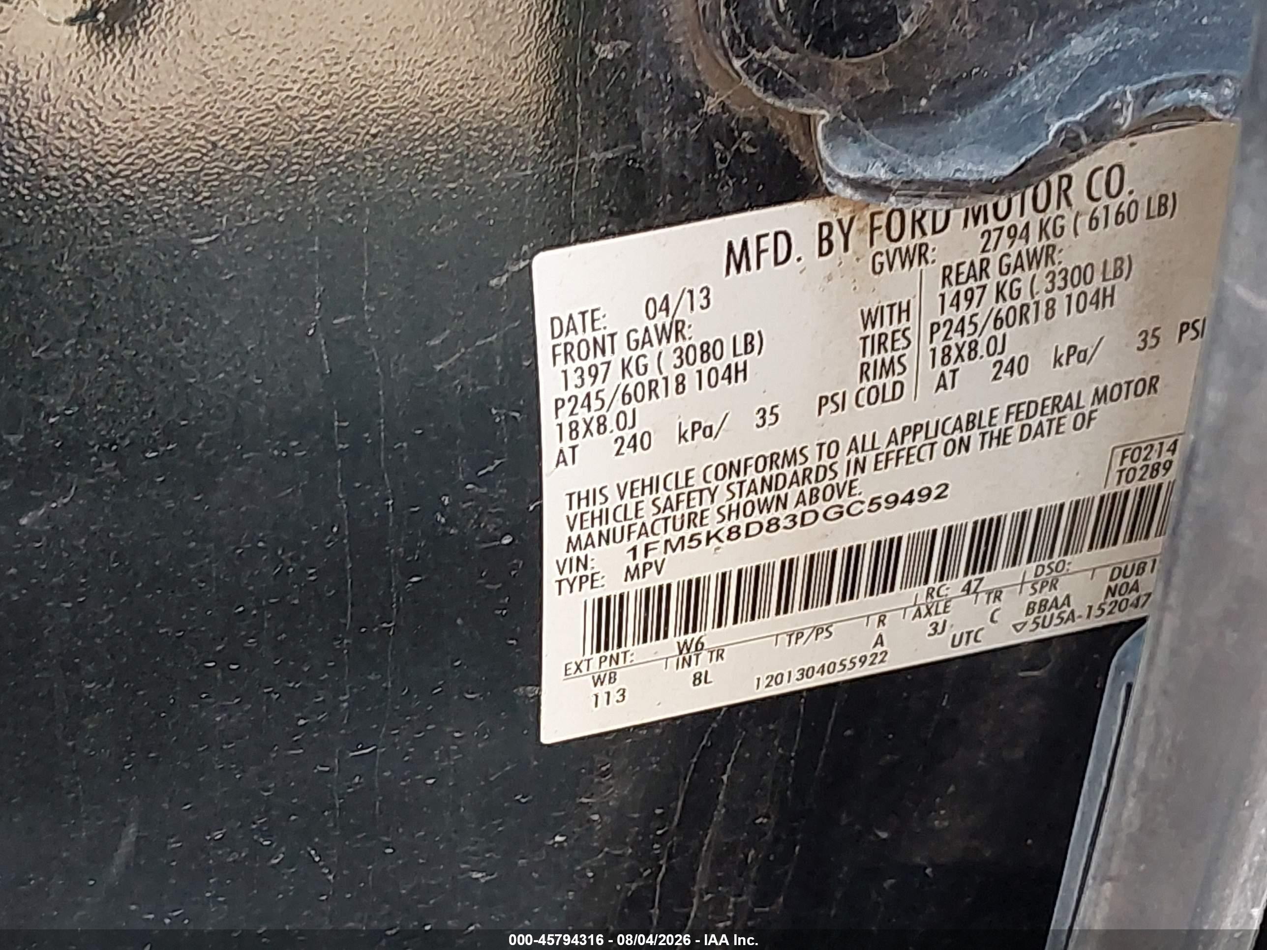 2013 Ford Explorer Xlt Зеленый vin: 1FM5K8D83DGC59492