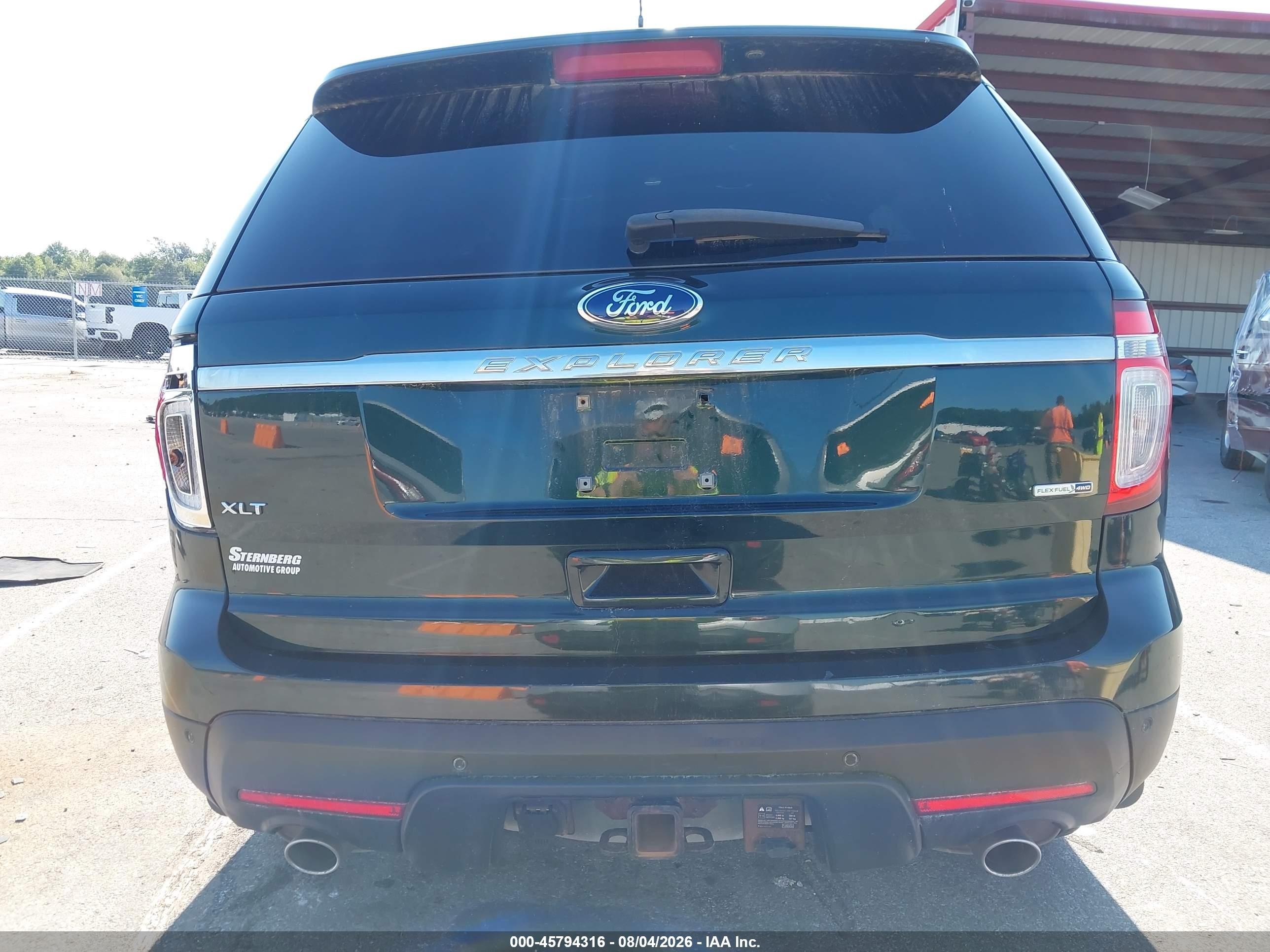 2013 Ford Explorer Xlt Зеленый vin: 1FM5K8D83DGC59492