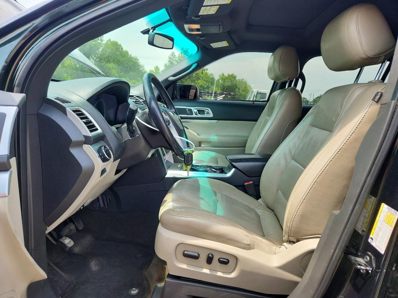 2013 Ford Explorer Xlt Green vin: 1FM5K8D83DGC76759