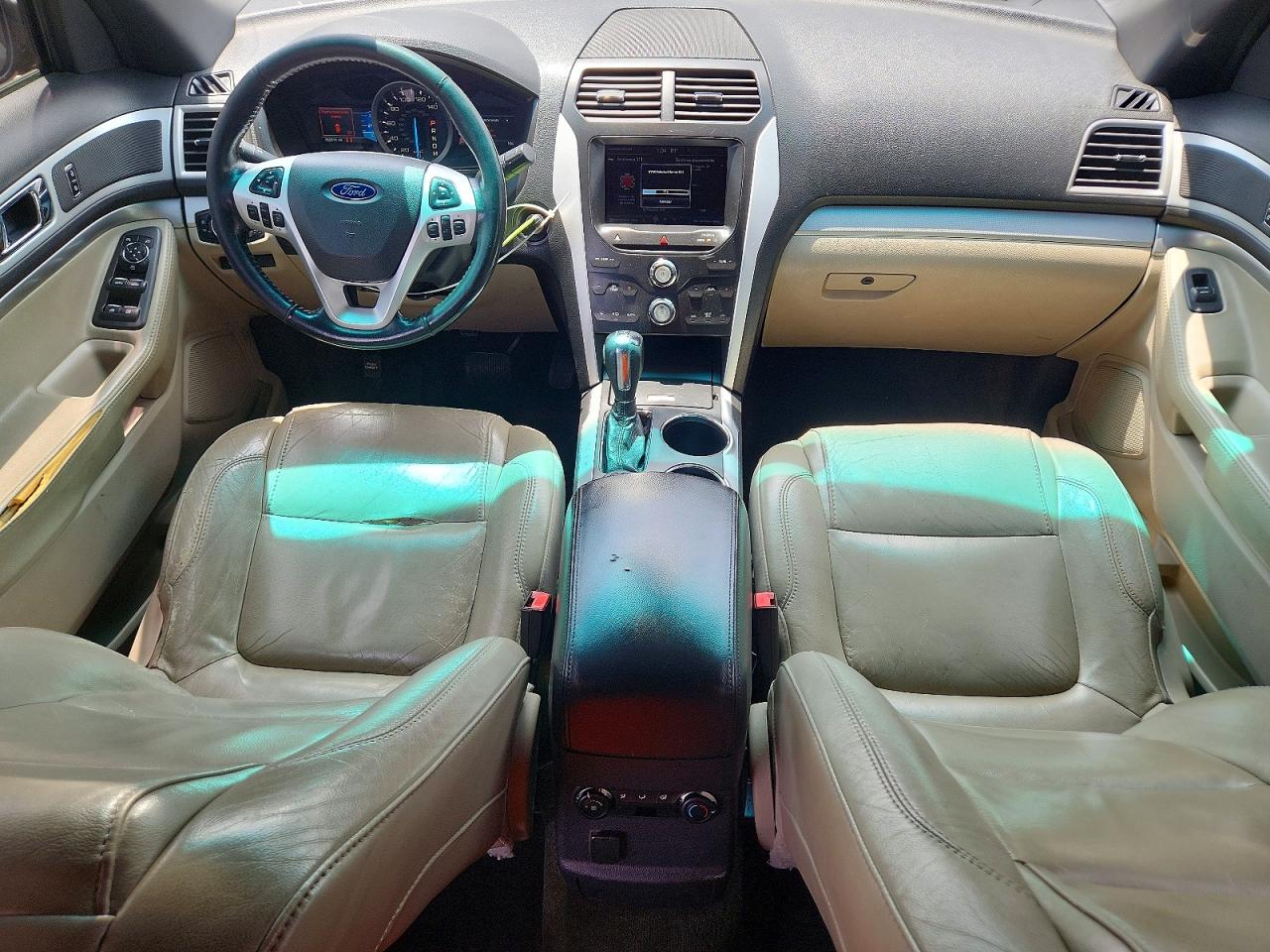 2013 Ford Explorer Xlt Green vin: 1FM5K8D83DGC76759