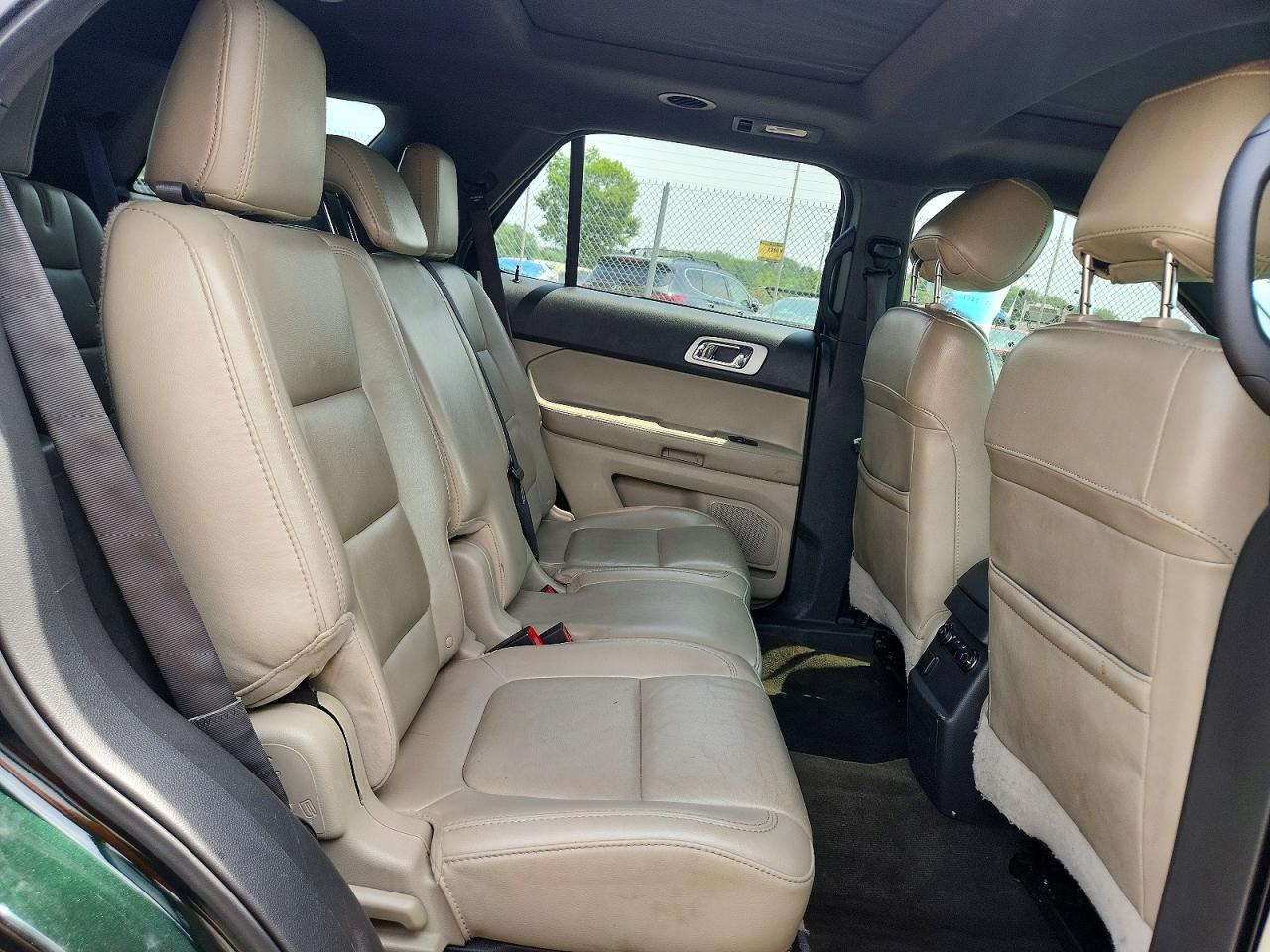 2013 Ford Explorer Xlt Green vin: 1FM5K8D83DGC76759