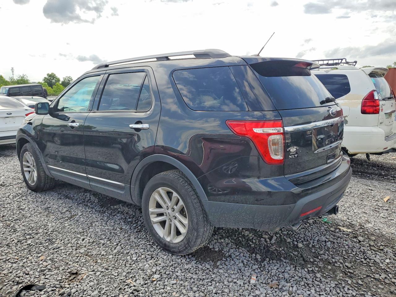 2014 Ford Explorer Xlt Black vin: 1FM5K8D83EGA03323