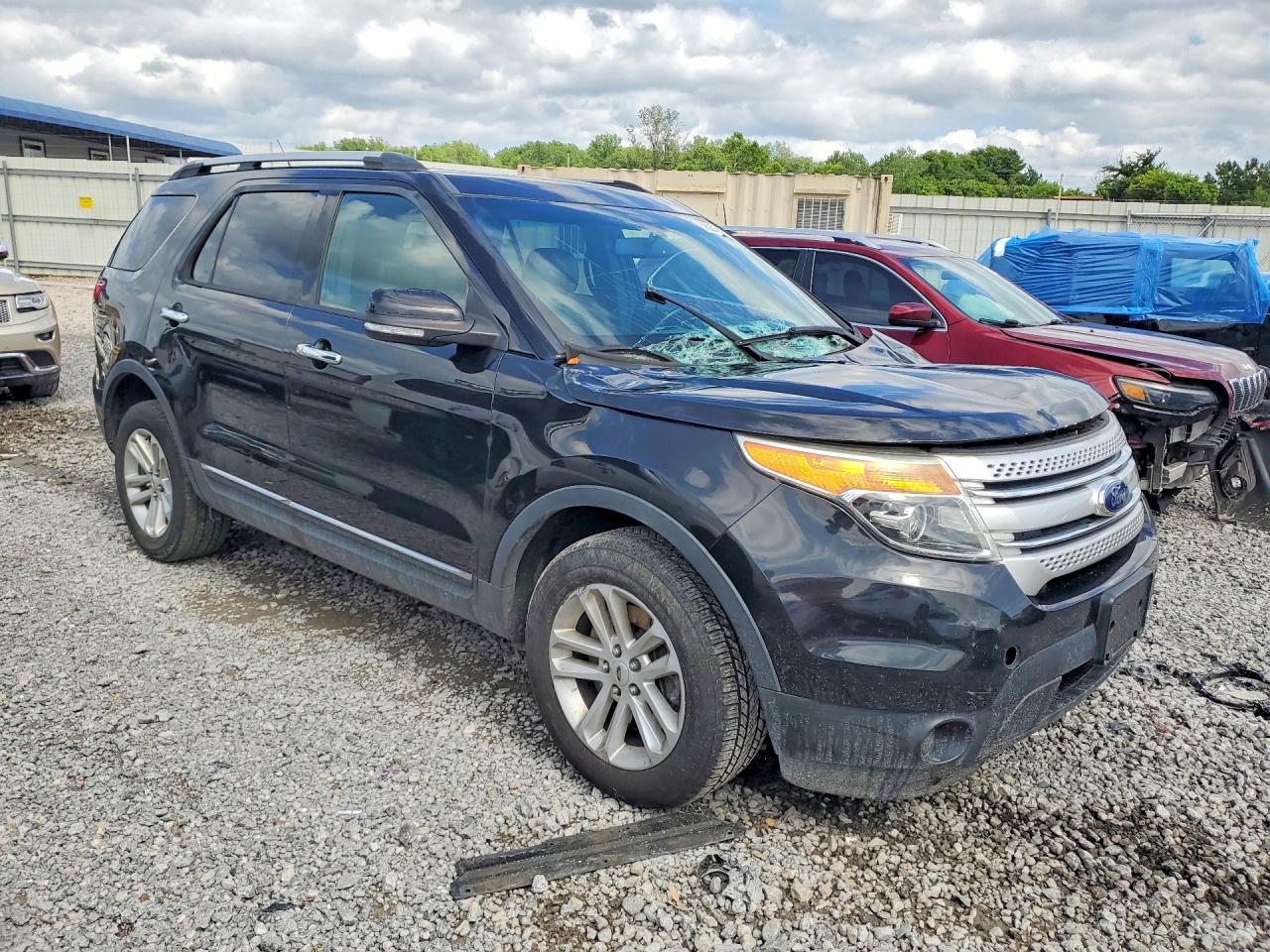 2014 Ford Explorer Xlt Black vin: 1FM5K8D83EGA03323