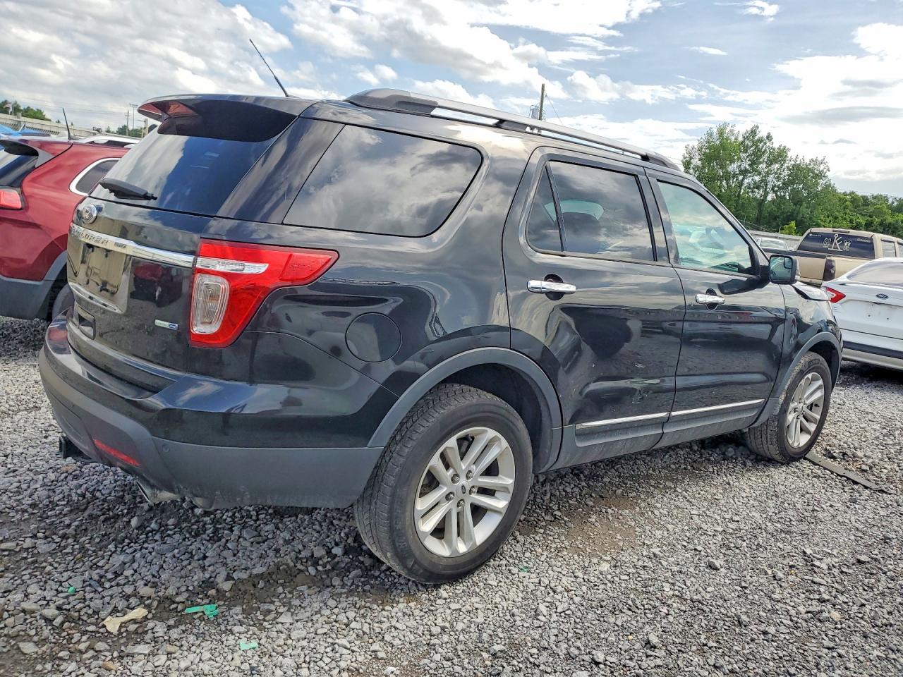 2014 Ford Explorer Xlt Black vin: 1FM5K8D83EGA03323