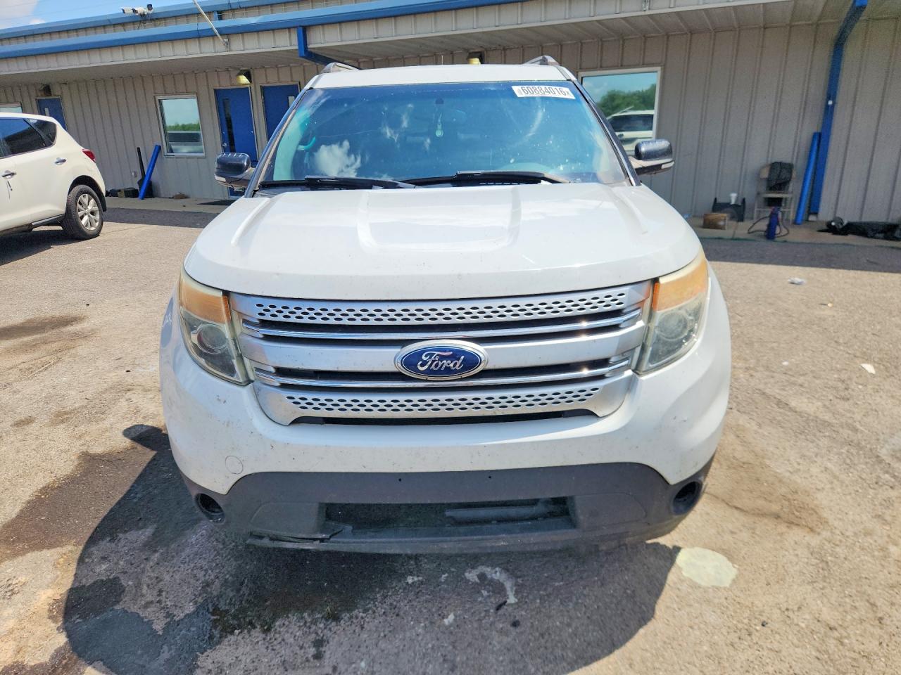 2014 Ford Explorer Xlt White vin: 1FM5K8D83EGA05556