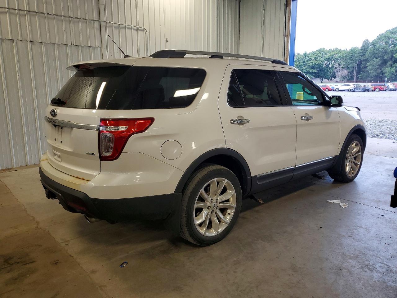 2014 Ford Explorer Xlt Белый vin: 1FM5K8D83EGA39142