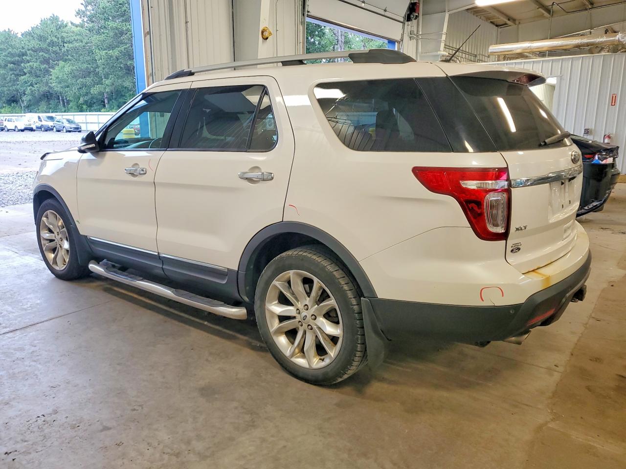 2014 Ford Explorer Xlt Белый vin: 1FM5K8D83EGA39142