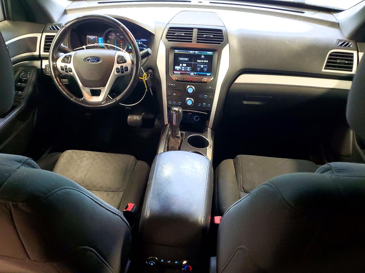 2014 Ford Explorer Xlt Белый vin: 1FM5K8D83EGA39142
