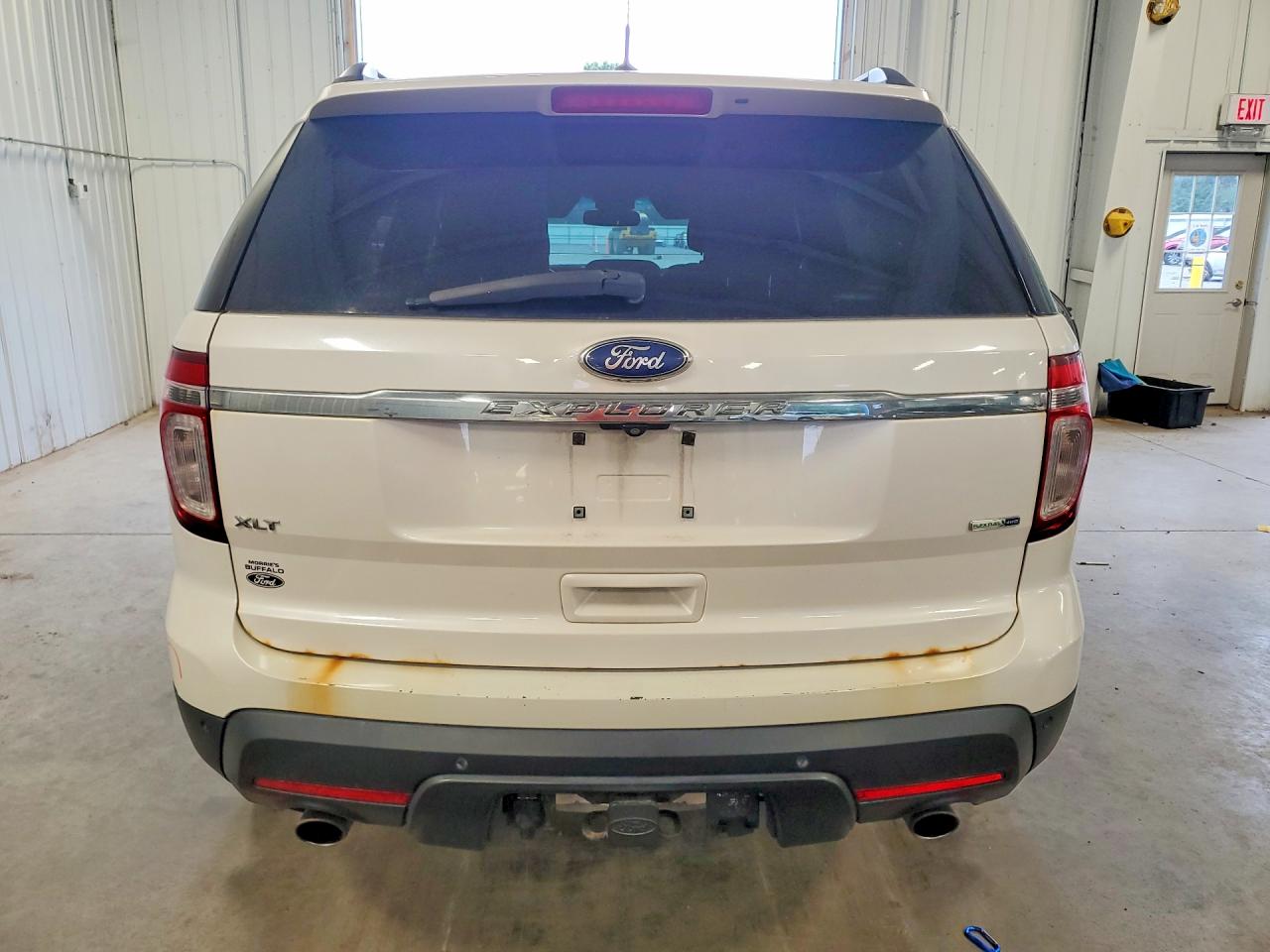 2014 Ford Explorer Xlt Белый vin: 1FM5K8D83EGA39142