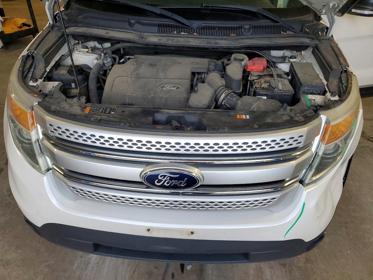 2014 Ford Explorer Xlt Белый vin: 1FM5K8D83EGA39142