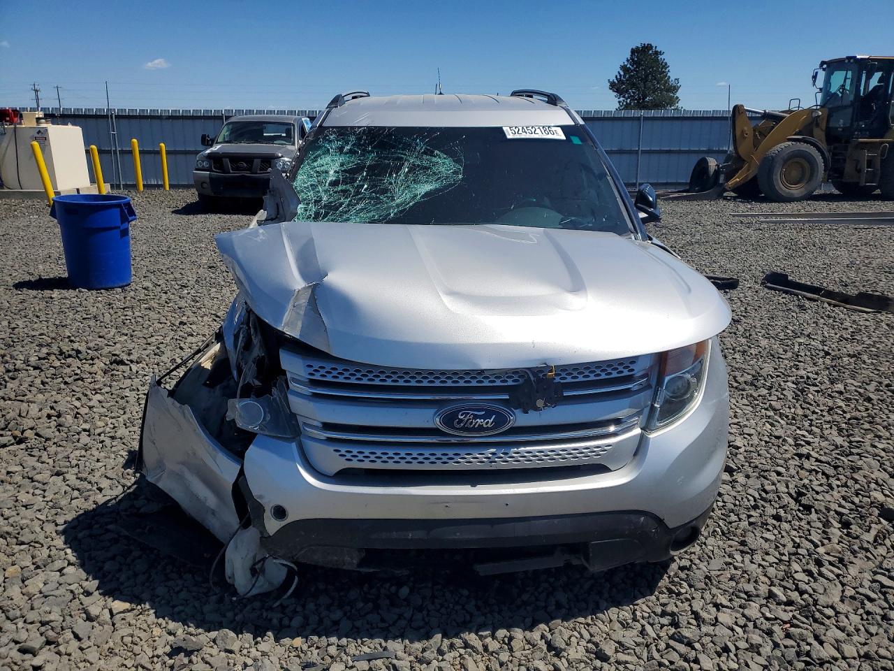 2014 Ford Explorer Xlt Gray vin: 1FM5K8D83EGA45216
