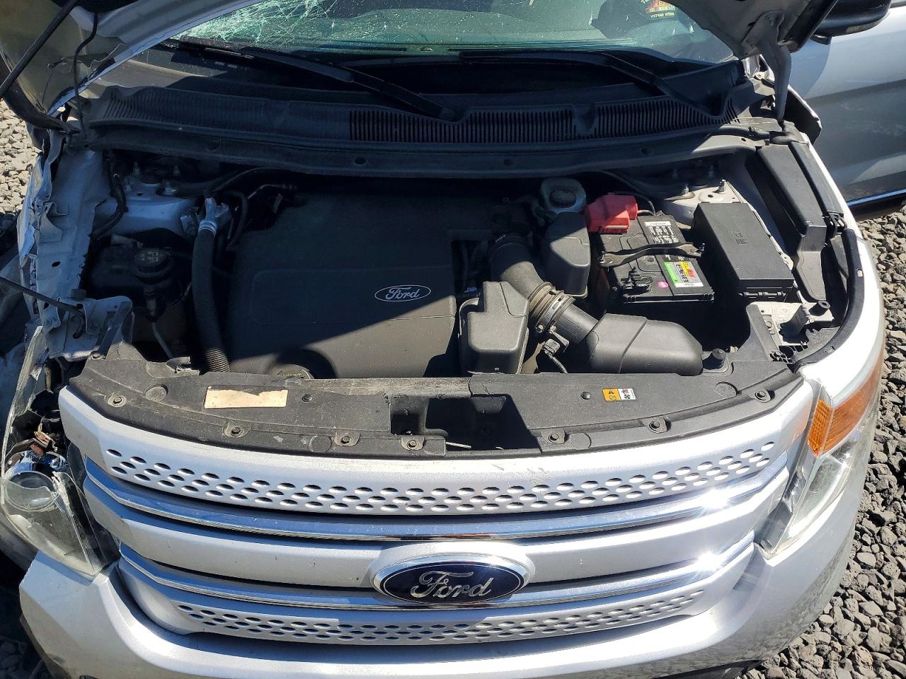 2014 Ford Explorer Xlt Gray vin: 1FM5K8D83EGA45216