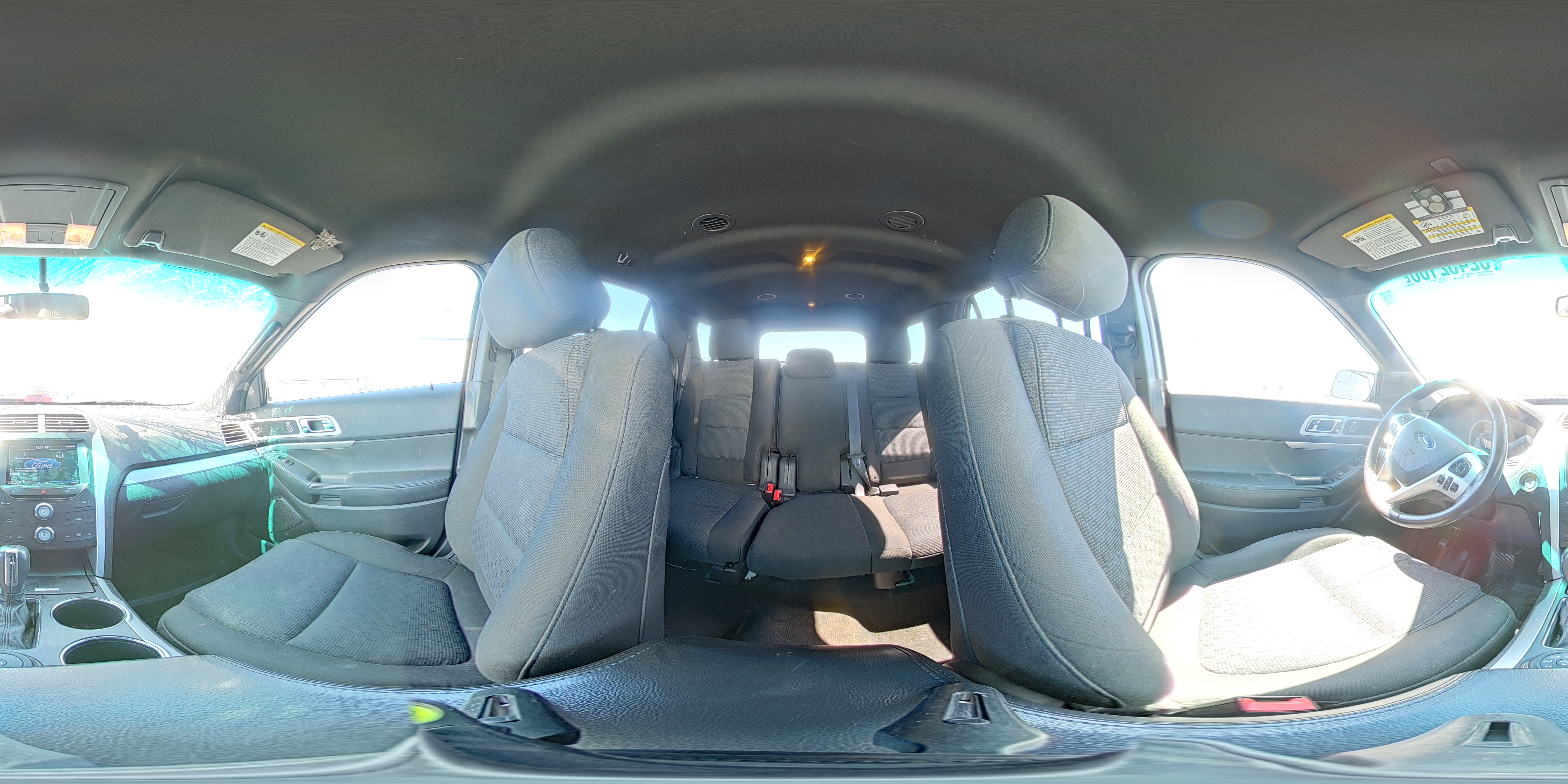2014 Ford Explorer Xlt Gray vin: 1FM5K8D83EGA45216