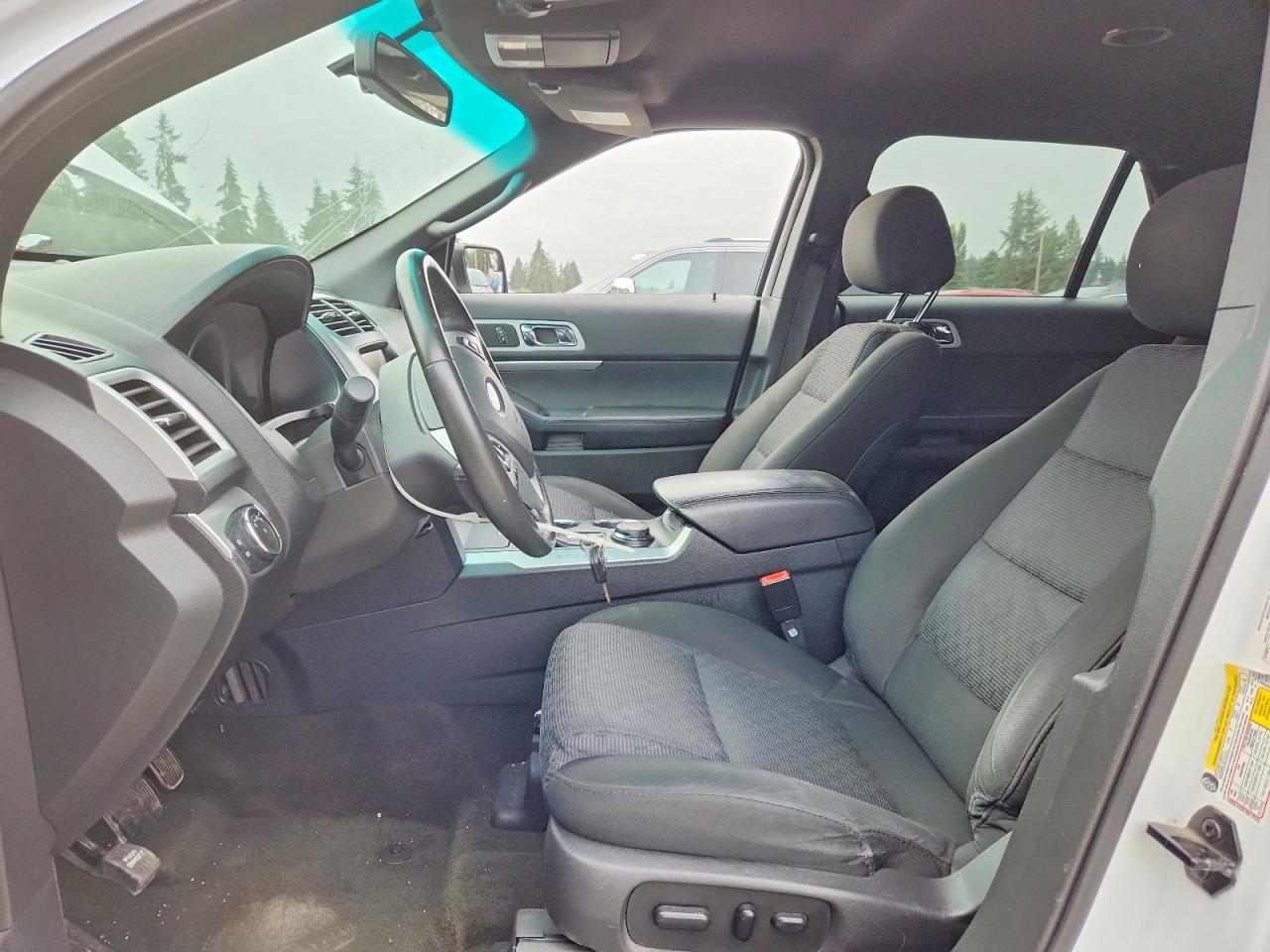 2014 Ford Explorer Xlt White vin: 1FM5K8D83EGA50657