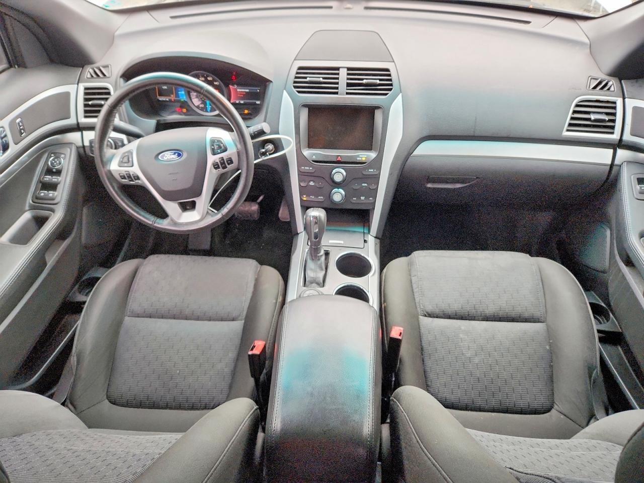 2014 Ford Explorer Xlt White vin: 1FM5K8D83EGA50657