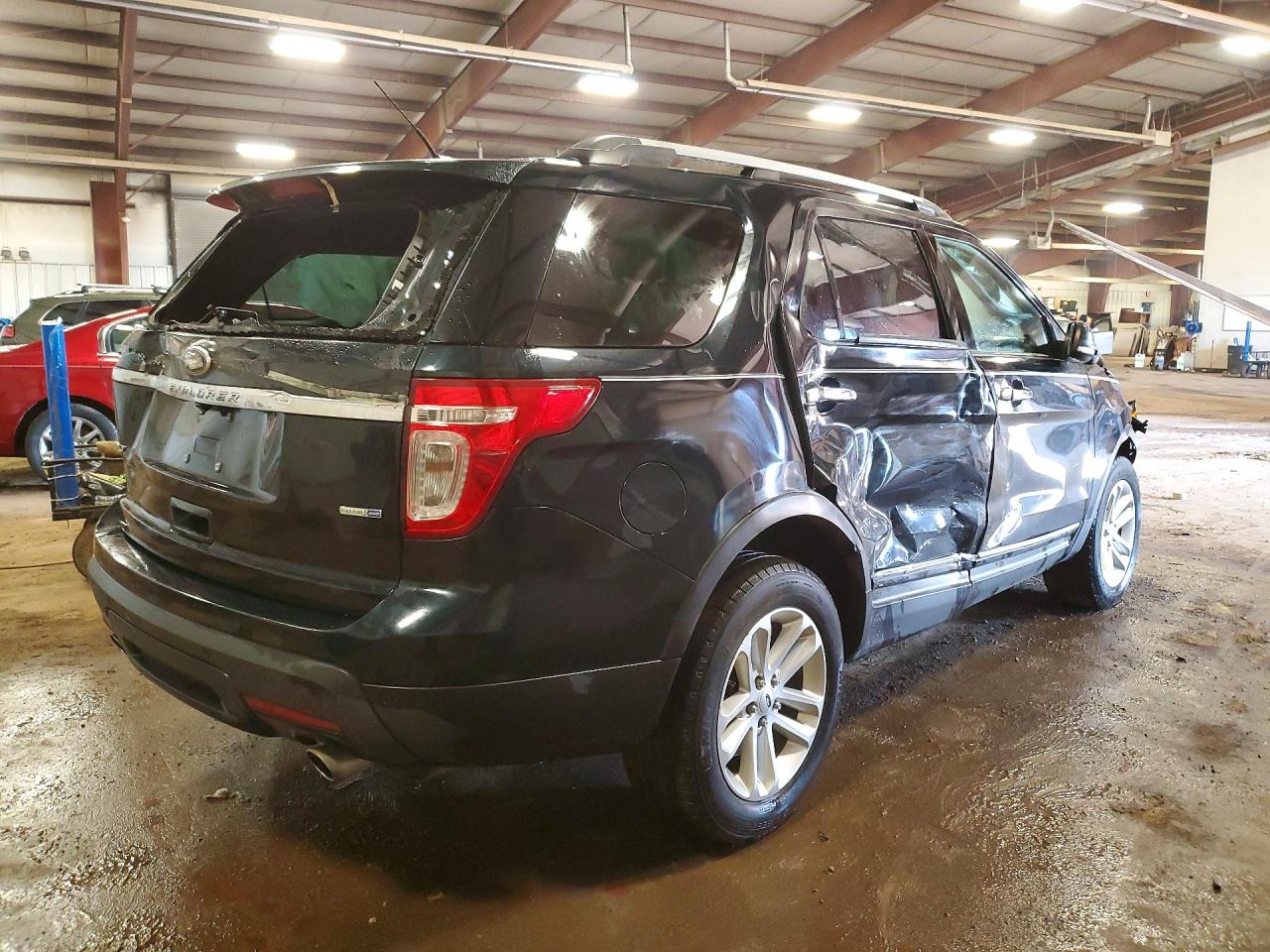 2014 Ford Explorer Xlt Black vin: 1FM5K8D83EGA79334