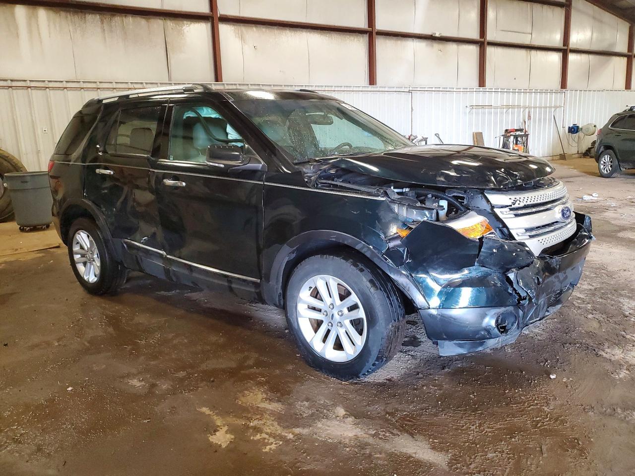 2014 Ford Explorer Xlt Black vin: 1FM5K8D83EGA79334