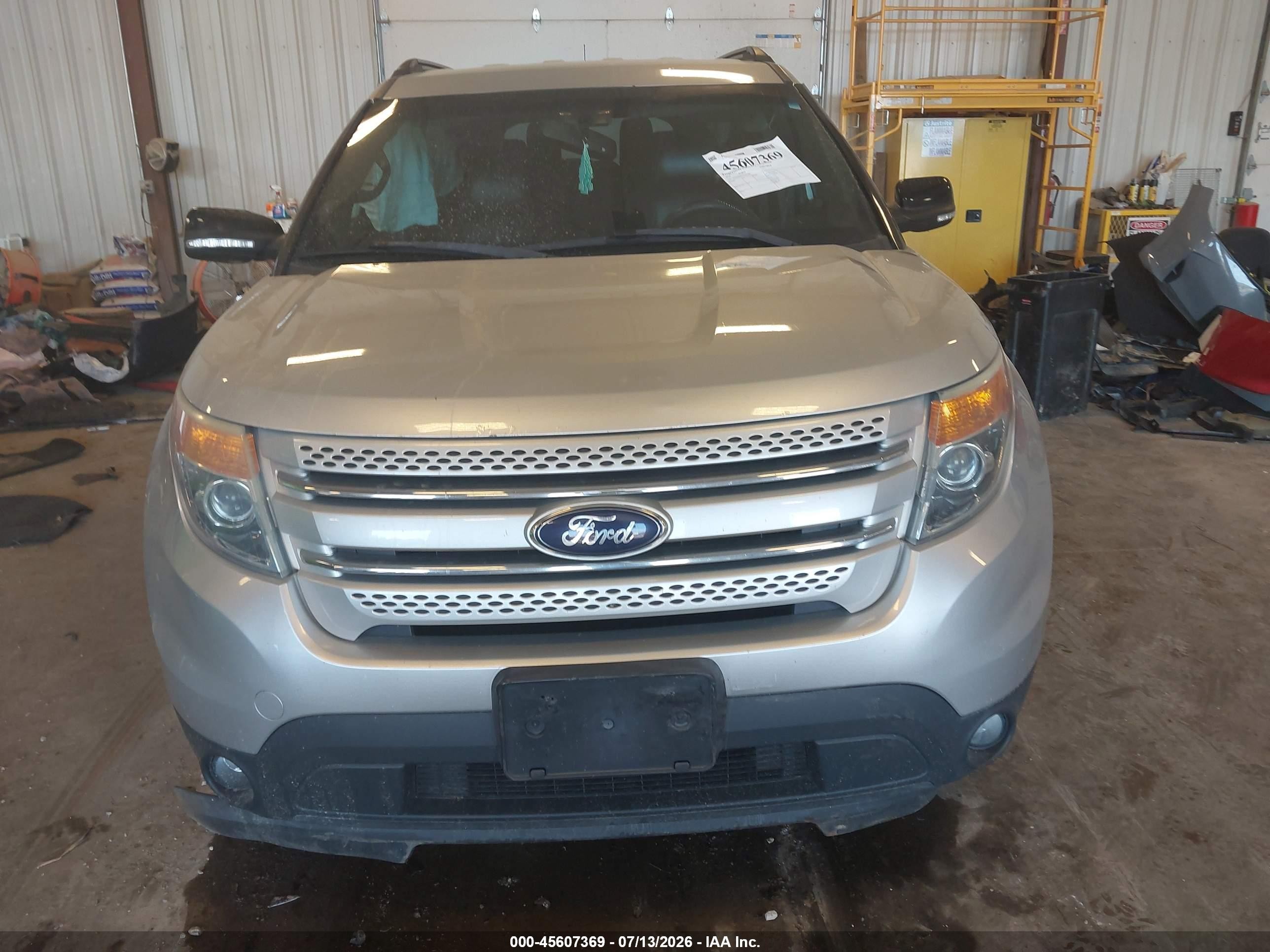 2014 Ford Explorer Xlt Silver vin: 1FM5K8D83EGA97588
