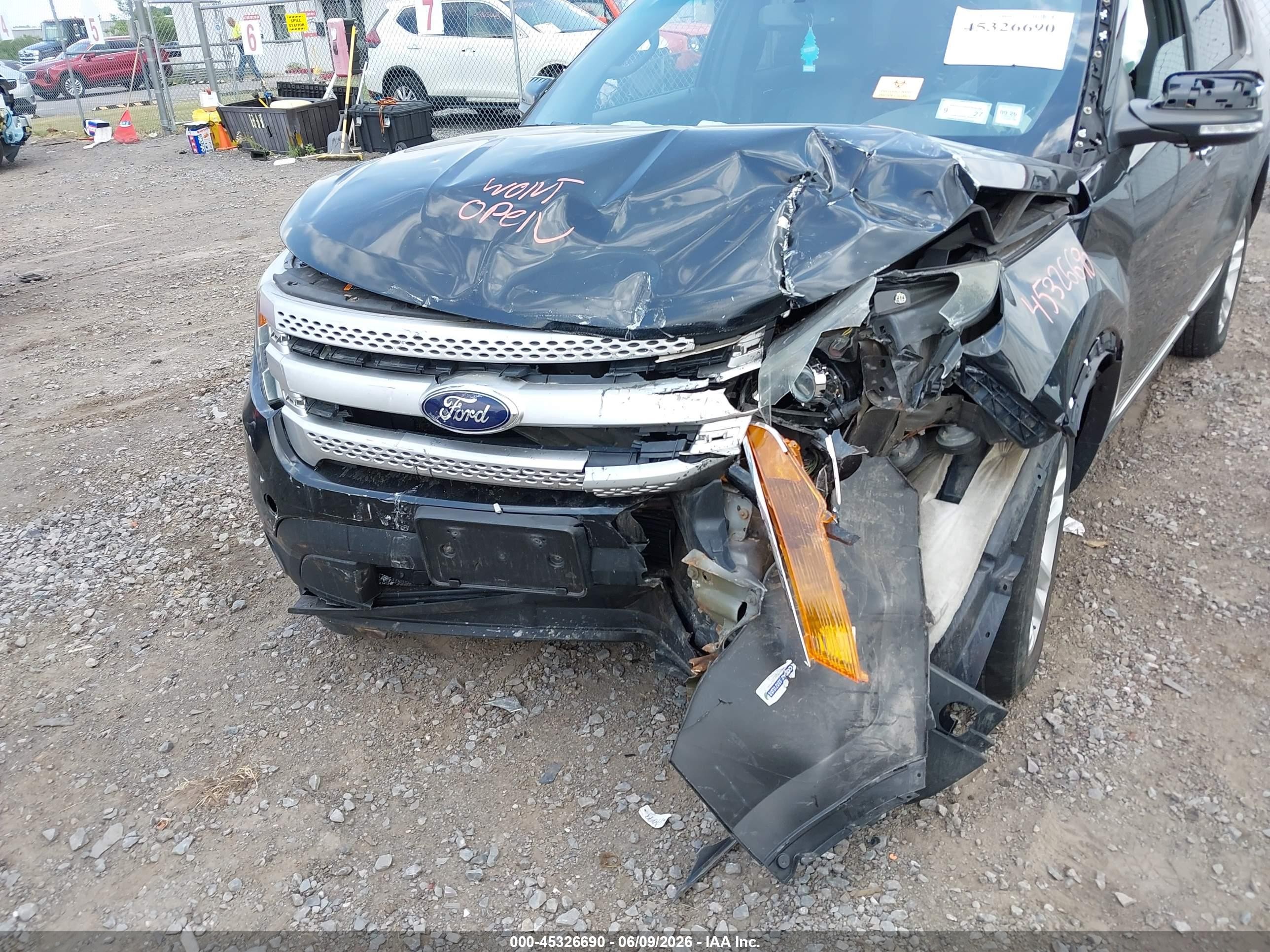 2014 Ford Explorer Xlt Black vin: 1FM5K8D83EGB08248