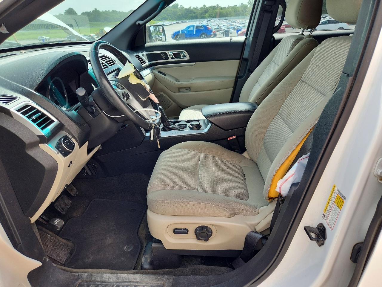 2014 Ford Explorer Xlt Белый vin: 1FM5K8D83EGB74184