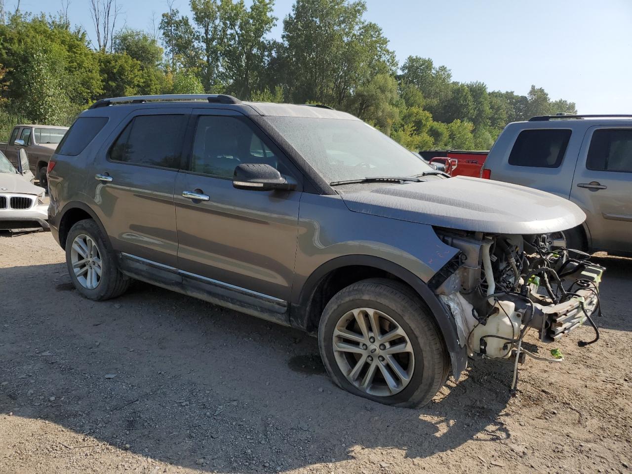 2014 Ford Explorer Xlt Charcoal vin: 1FM5K8D83EGC28938