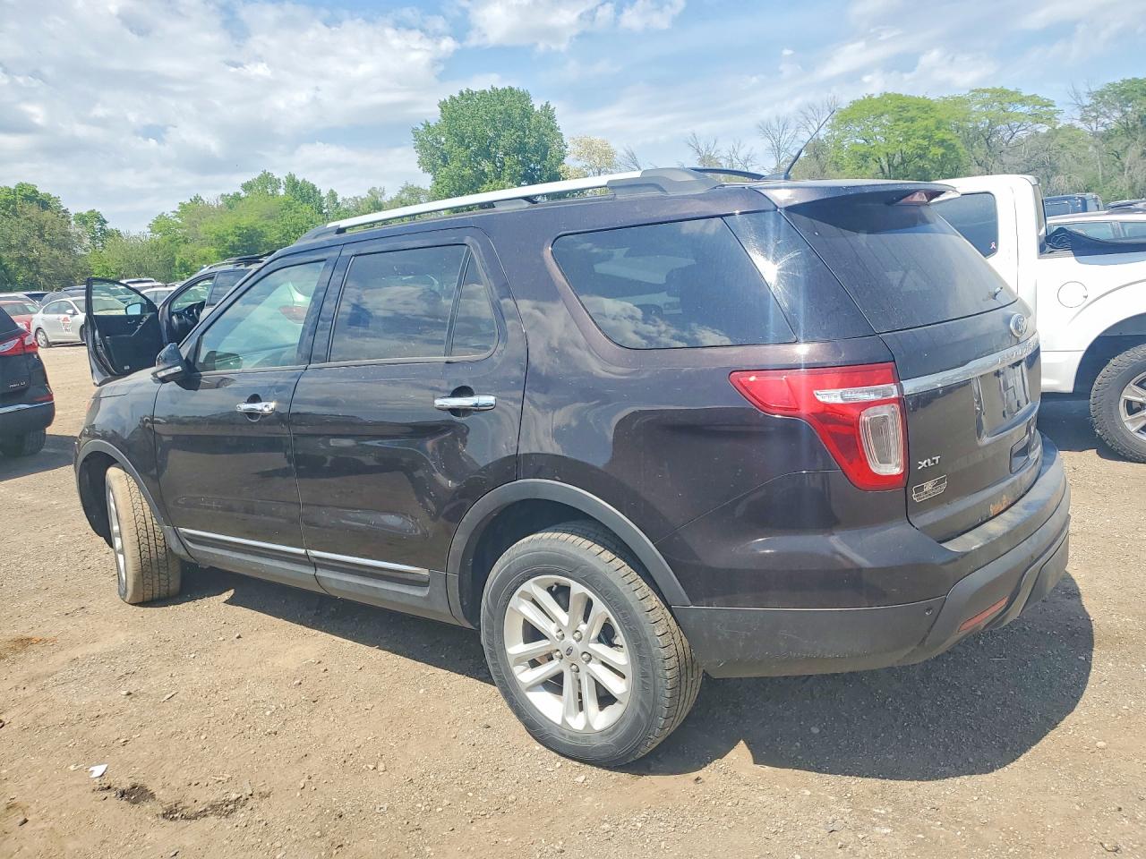 2014 Ford Explorer Xlt Black vin: 1FM5K8D83EGC43715