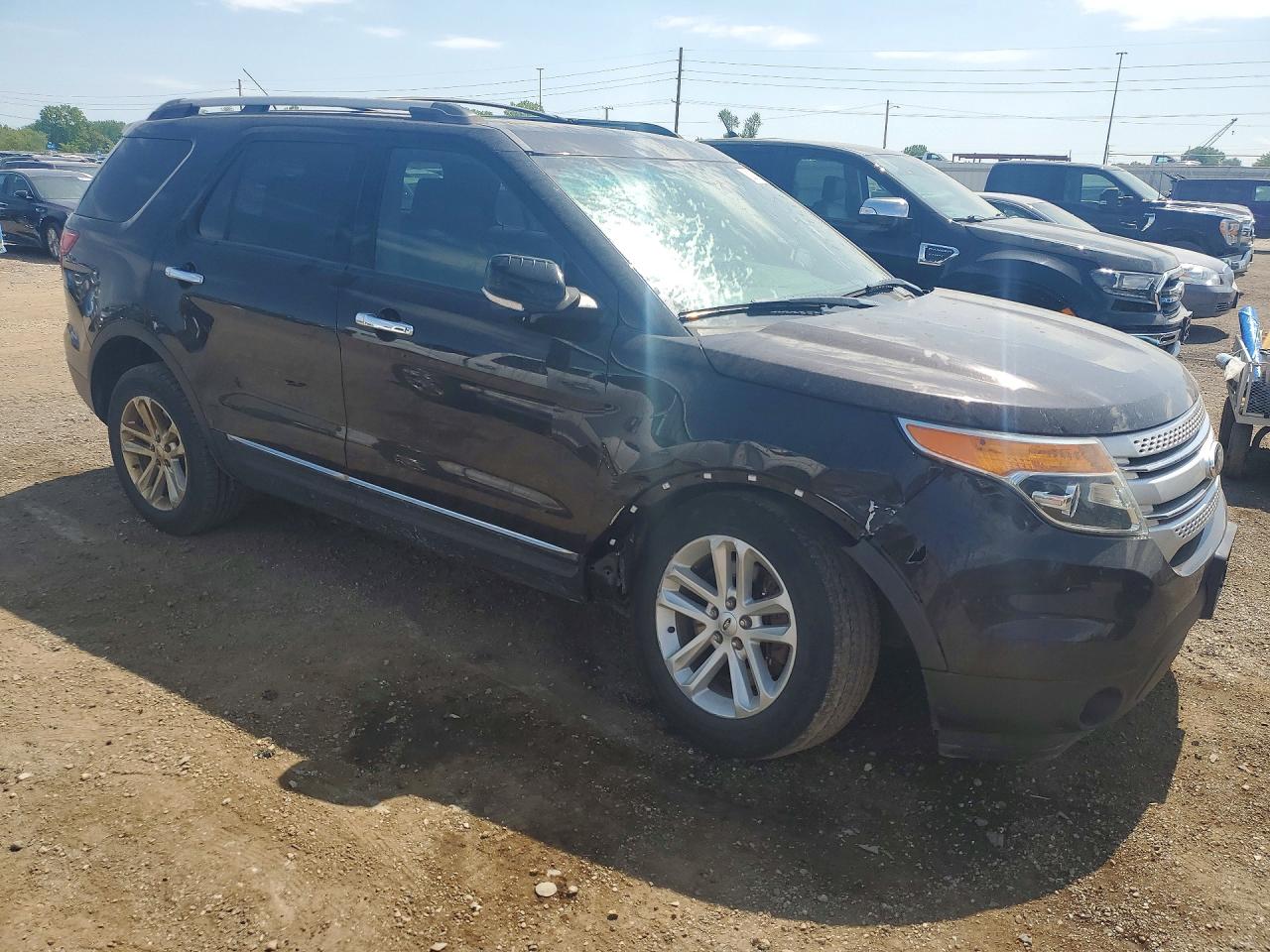 2014 Ford Explorer Xlt Black vin: 1FM5K8D83EGC43715