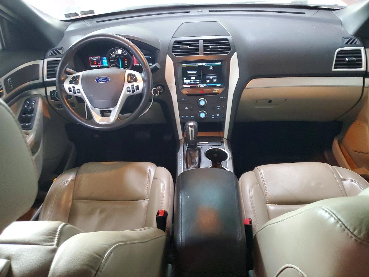 2014 Ford Explorer Xlt Red vin: 1FM5K8D83EGC55802