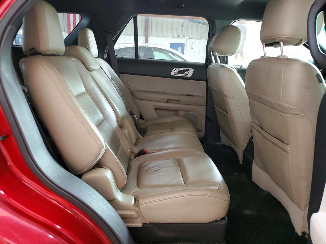 2014 Ford Explorer Xlt Red vin: 1FM5K8D83EGC55802