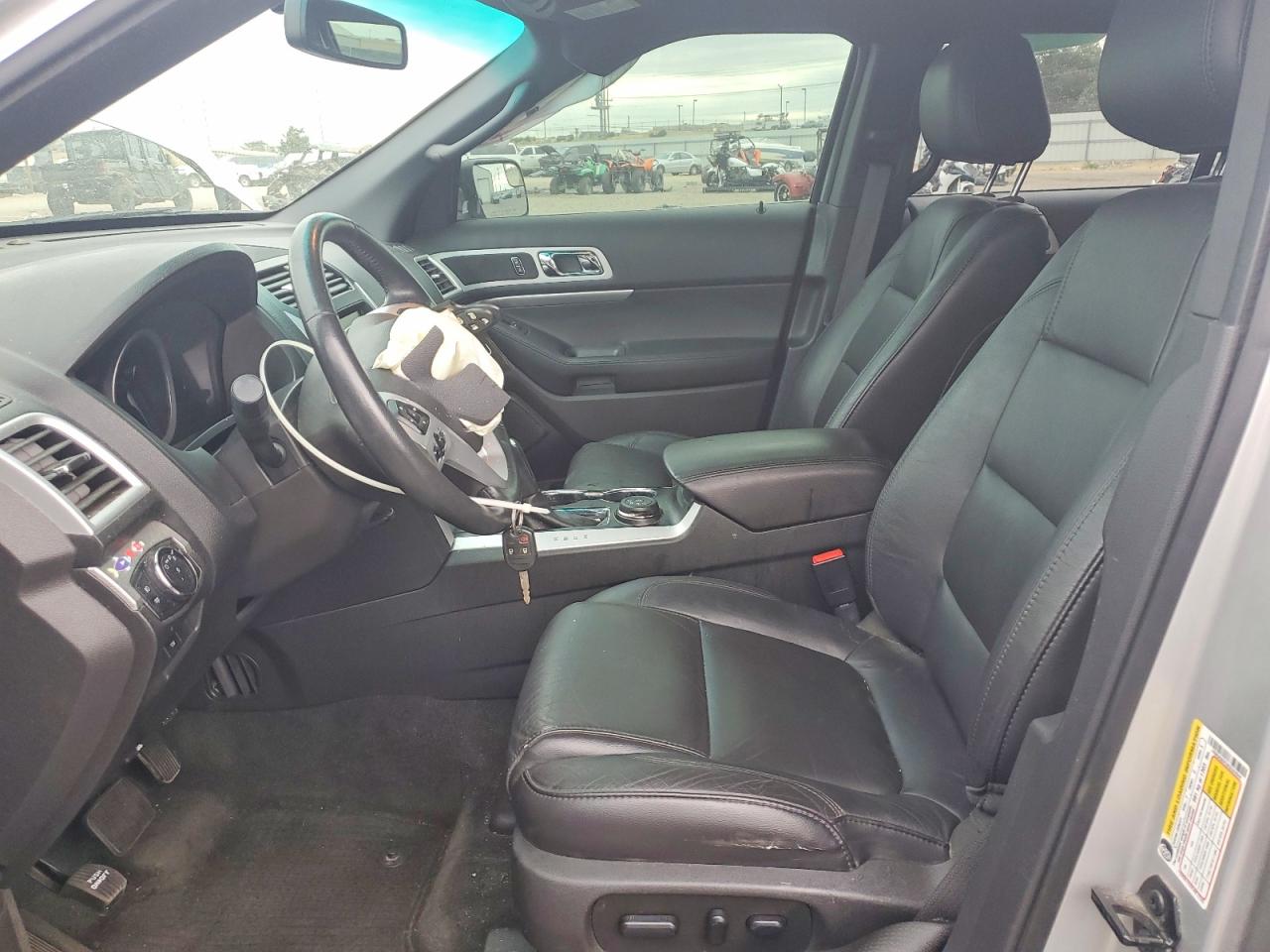 2014 Ford Explorer Xlt Silver vin: 1FM5K8D83EGC62944
