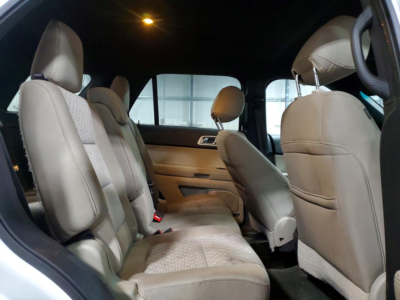 2015 Ford Explorer Xlt White vin: 1FM5K8D83FGA22052