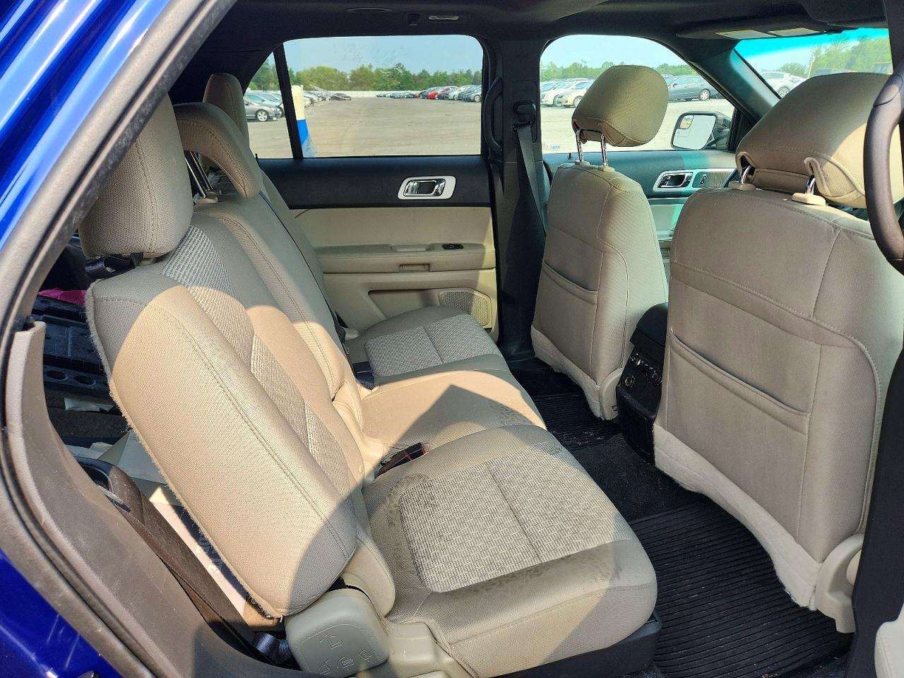 2015 Ford Explorer Xlt Blue vin: 1FM5K8D83FGA50370