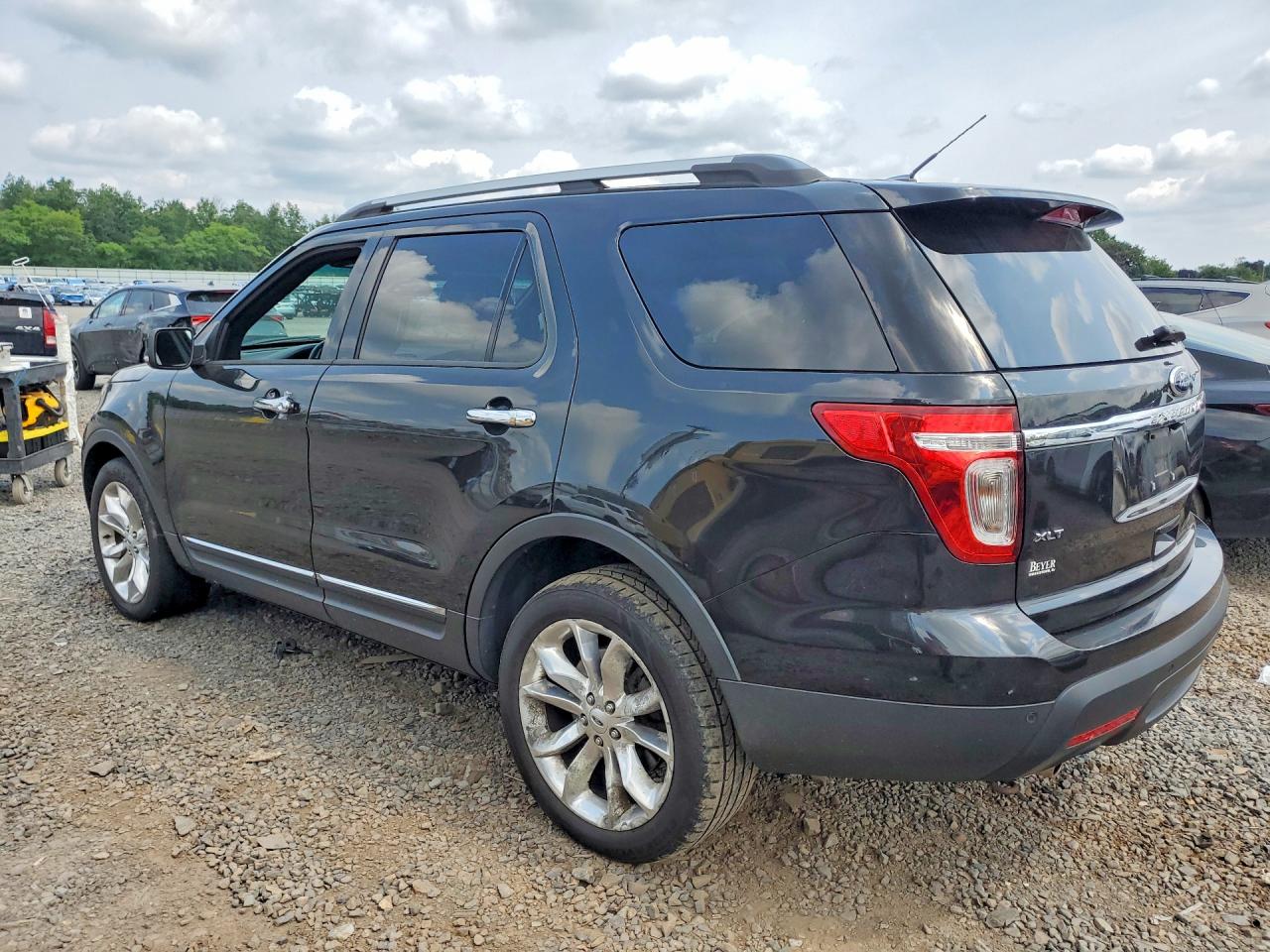 2015 Ford Explorer Xlt Black vin: 1FM5K8D83FGA91341