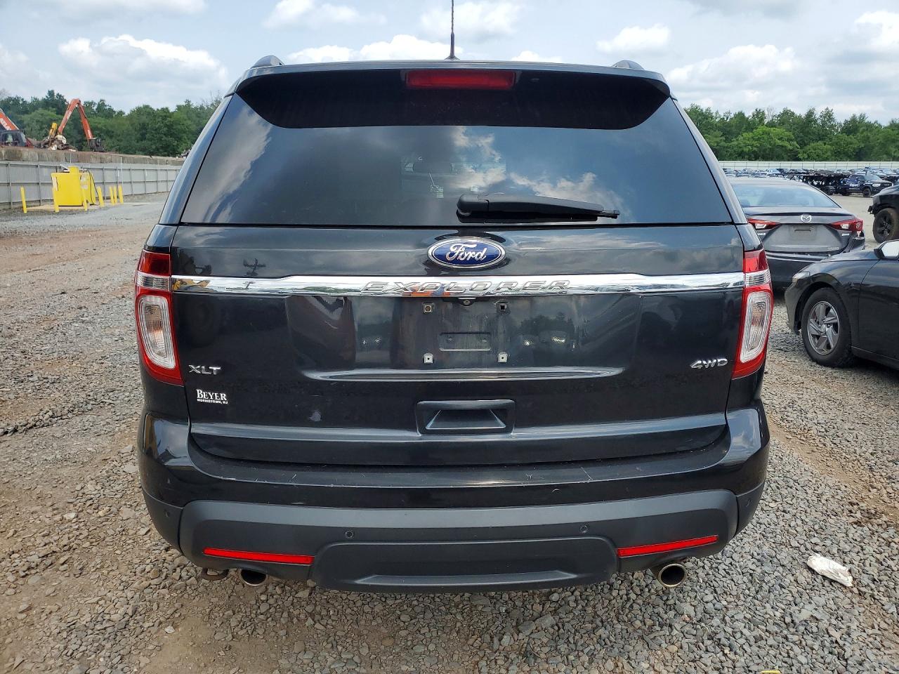 2015 Ford Explorer Xlt Black vin: 1FM5K8D83FGA91341