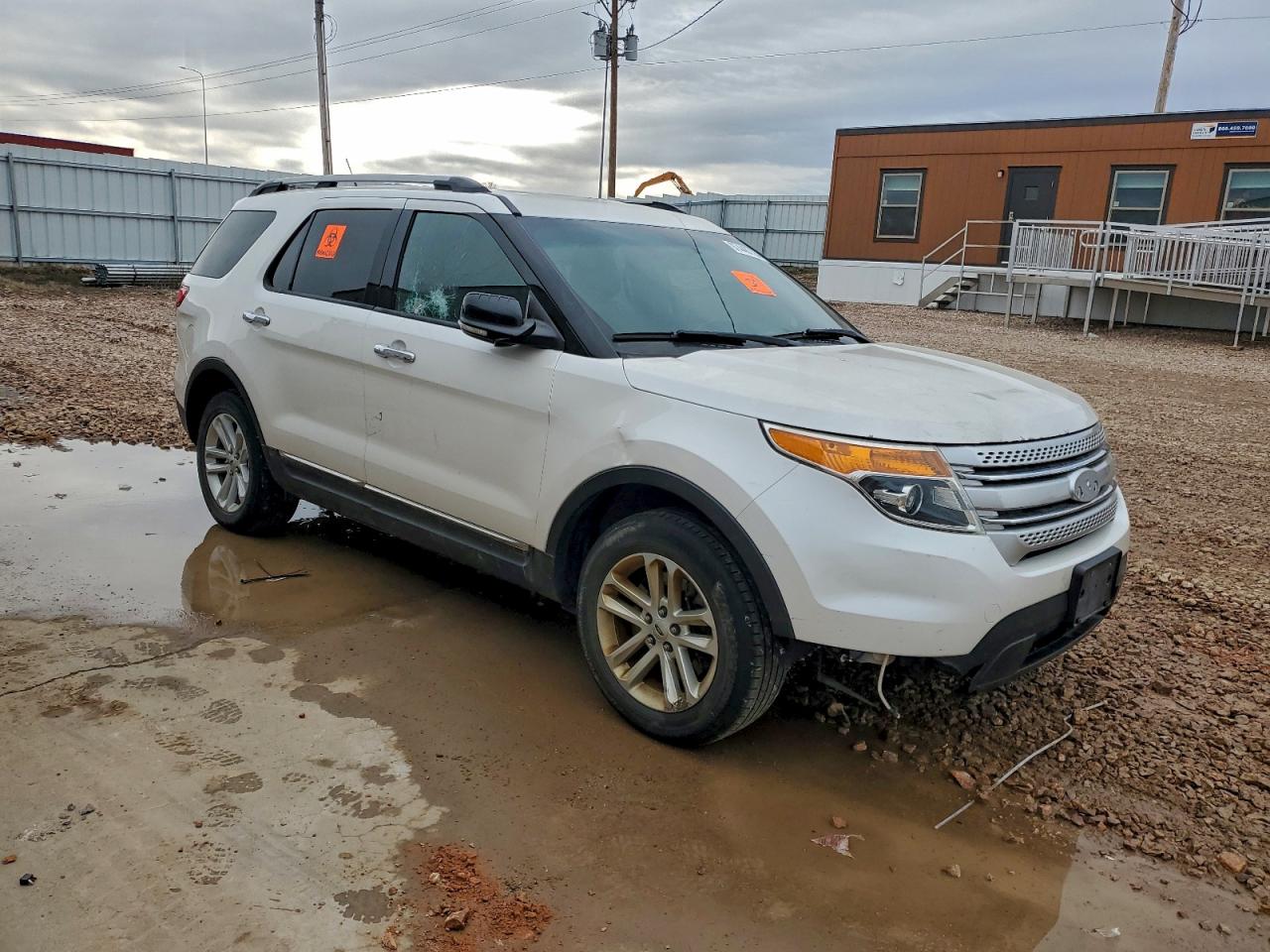 2015 Ford Explorer Xlt White vin: 1FM5K8D83FGA98189