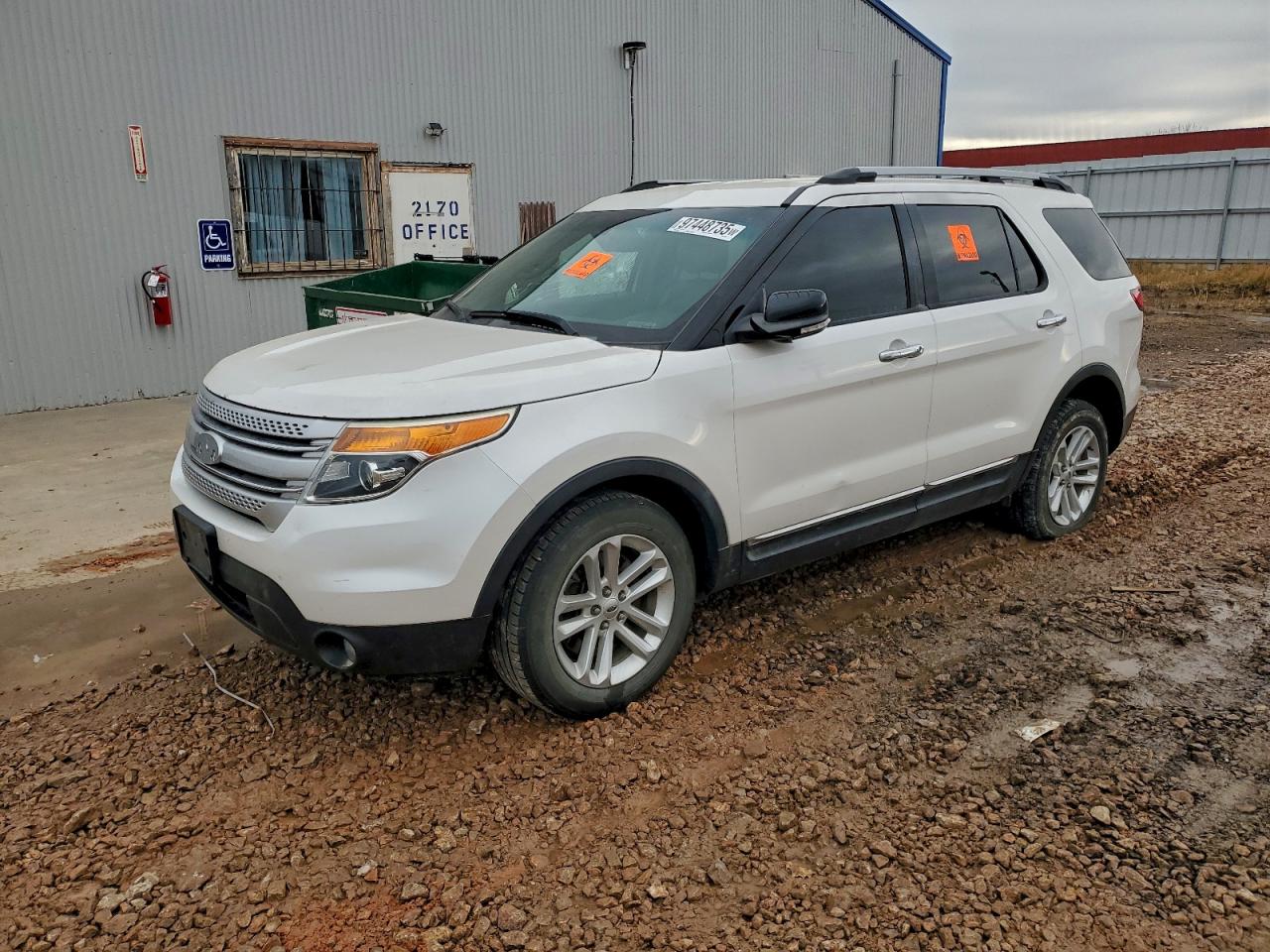 2015 Ford Explorer Xlt White vin: 1FM5K8D83FGA98189