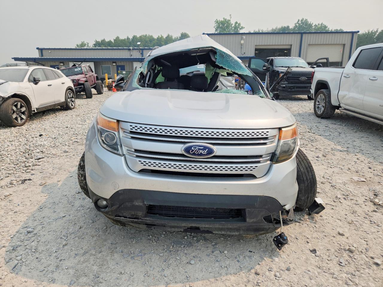 2015 Ford Explorer Xlt Silver vin: 1FM5K8D83FGB66099