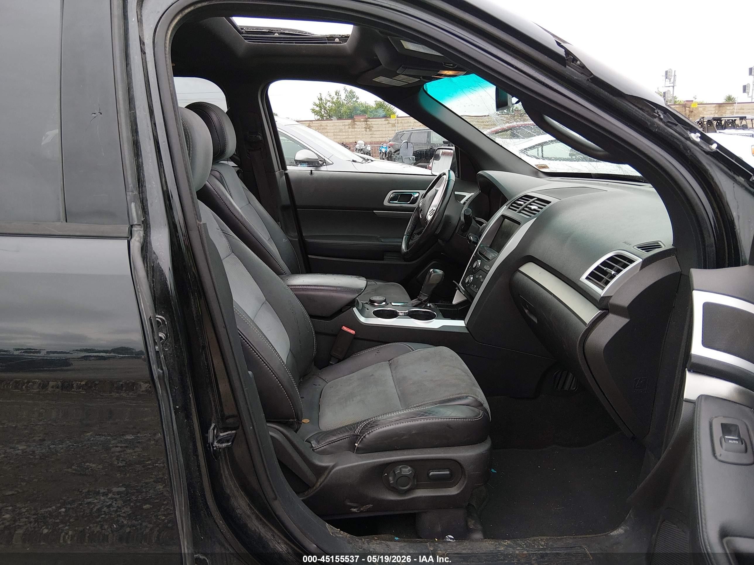 2015 Ford Explorer Xlt Black vin: 1FM5K8D83FGC36684
