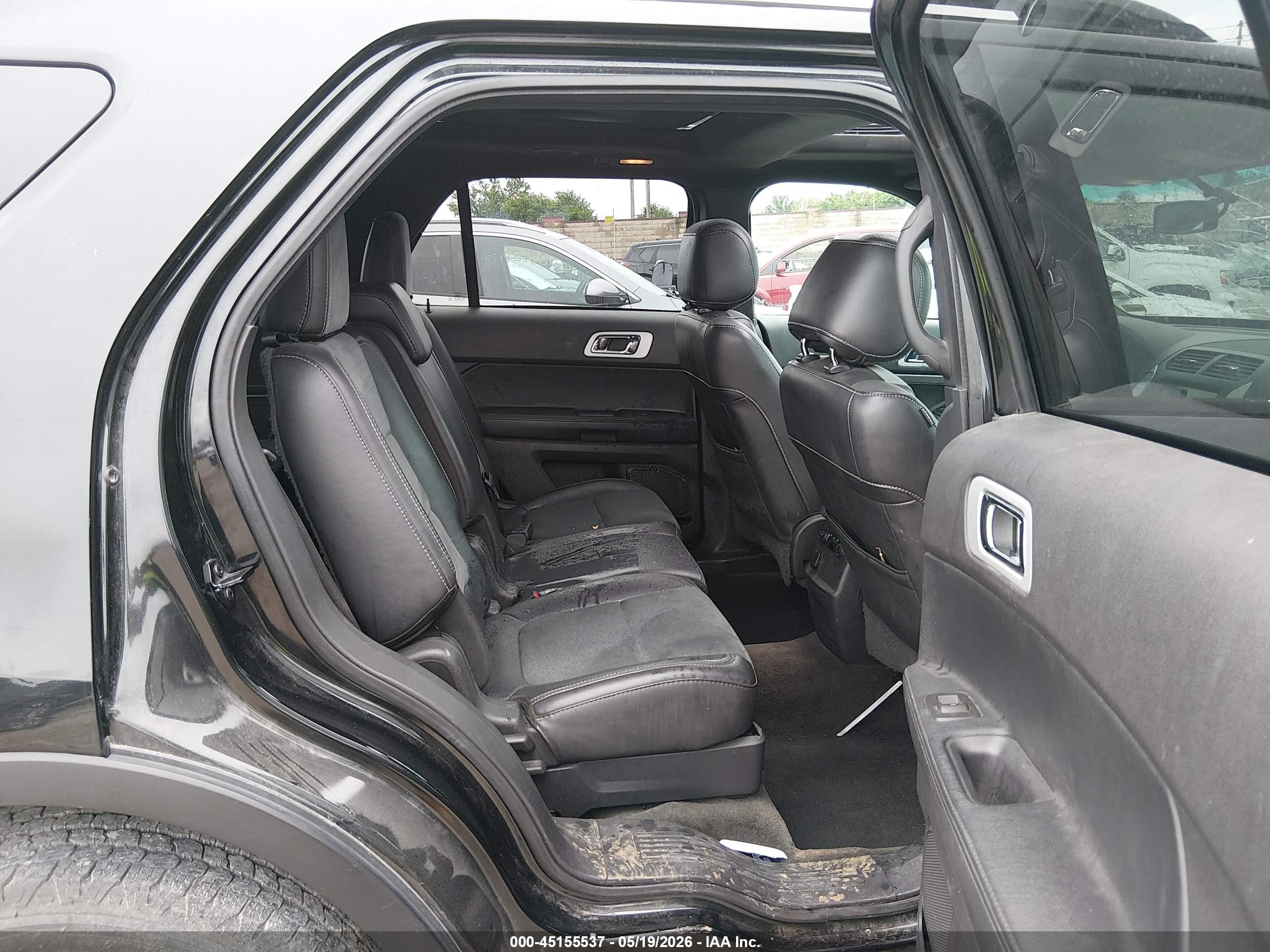 2015 Ford Explorer Xlt Black vin: 1FM5K8D83FGC36684
