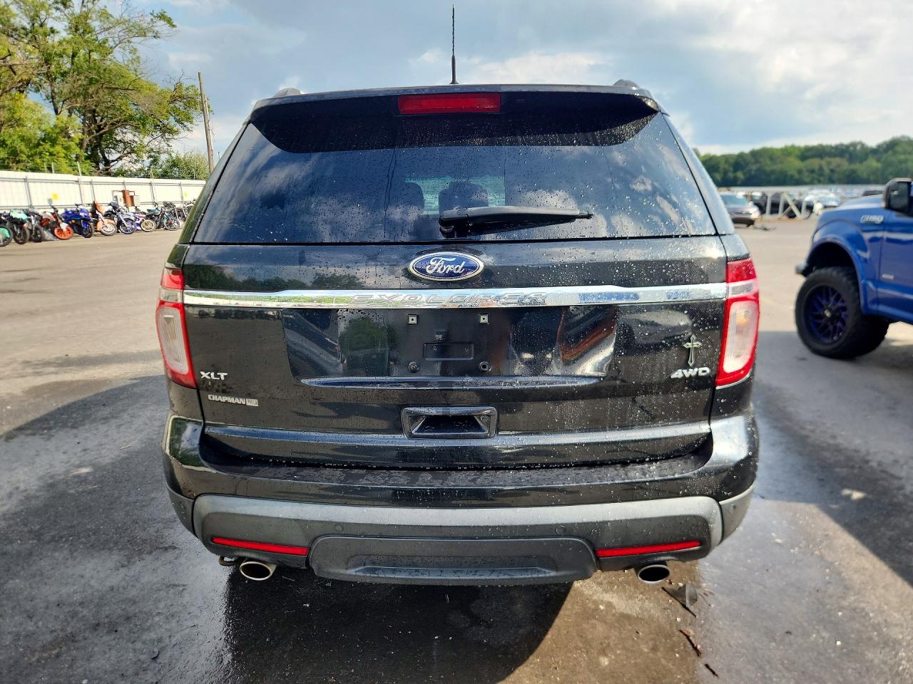 2015 Ford Explorer Xlt Black vin: 1FM5K8D83FGC44705