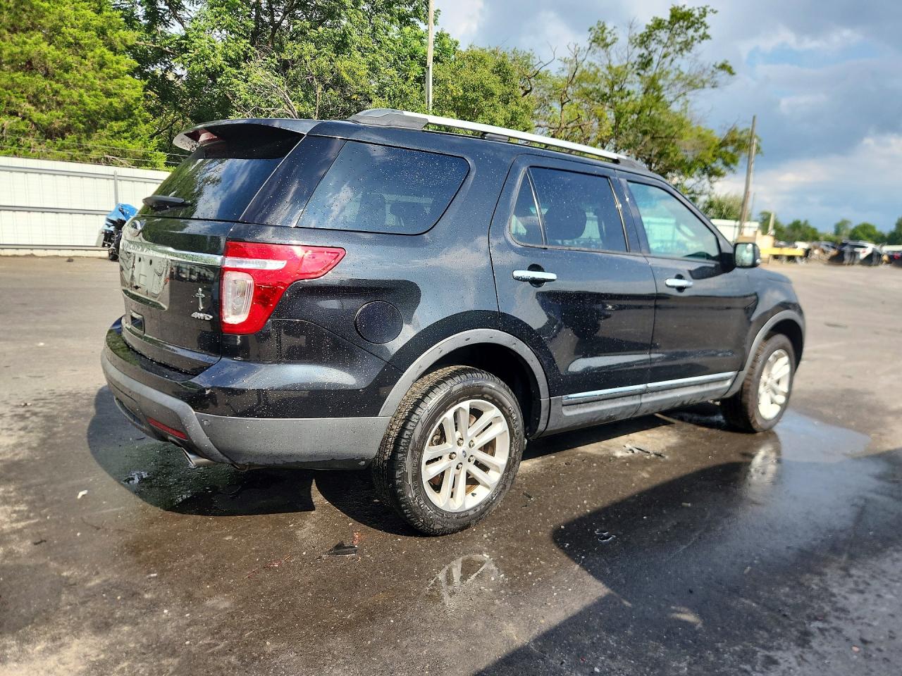 2015 Ford Explorer Xlt Black vin: 1FM5K8D83FGC44705