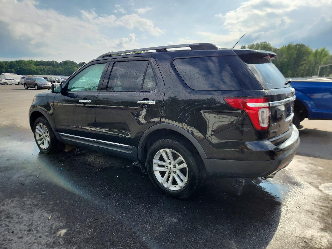 2015 Ford Explorer Xlt Black vin: 1FM5K8D83FGC44705