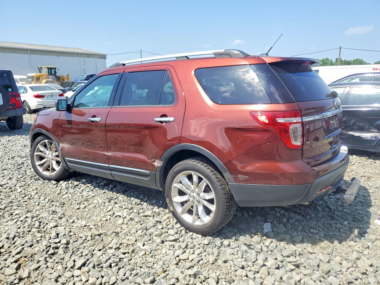 2015 Ford Explorer Xlt Maroon vin: 1FM5K8D83FGC56658