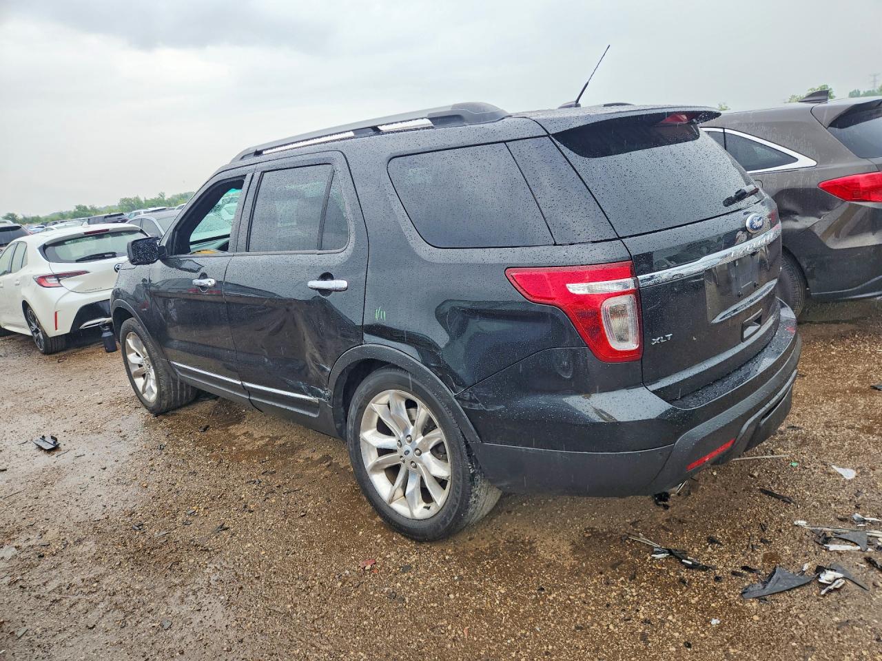 2015 Ford Explorer Xlt Black vin: 1FM5K8D83FGC59415