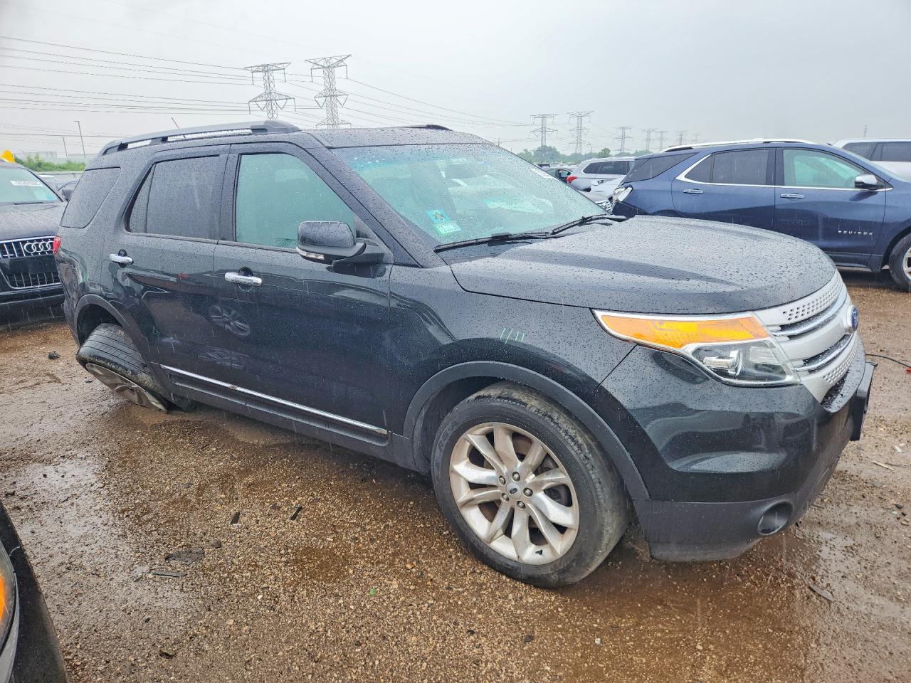 2015 Ford Explorer Xlt Black vin: 1FM5K8D83FGC59415