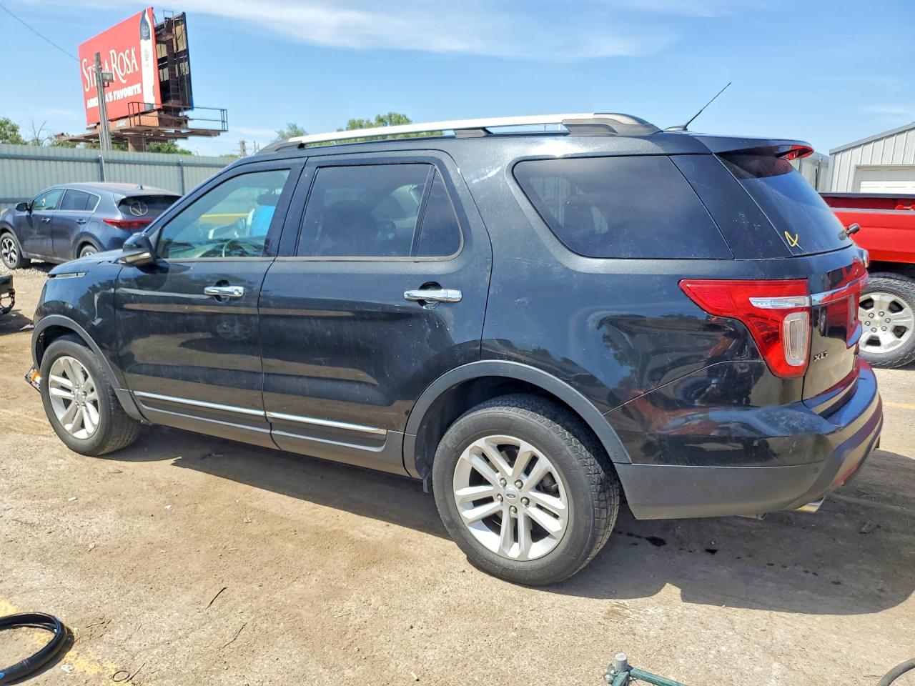 2013 Ford Explorer Xlt Black vin: 1FM5K8D84DGA13664