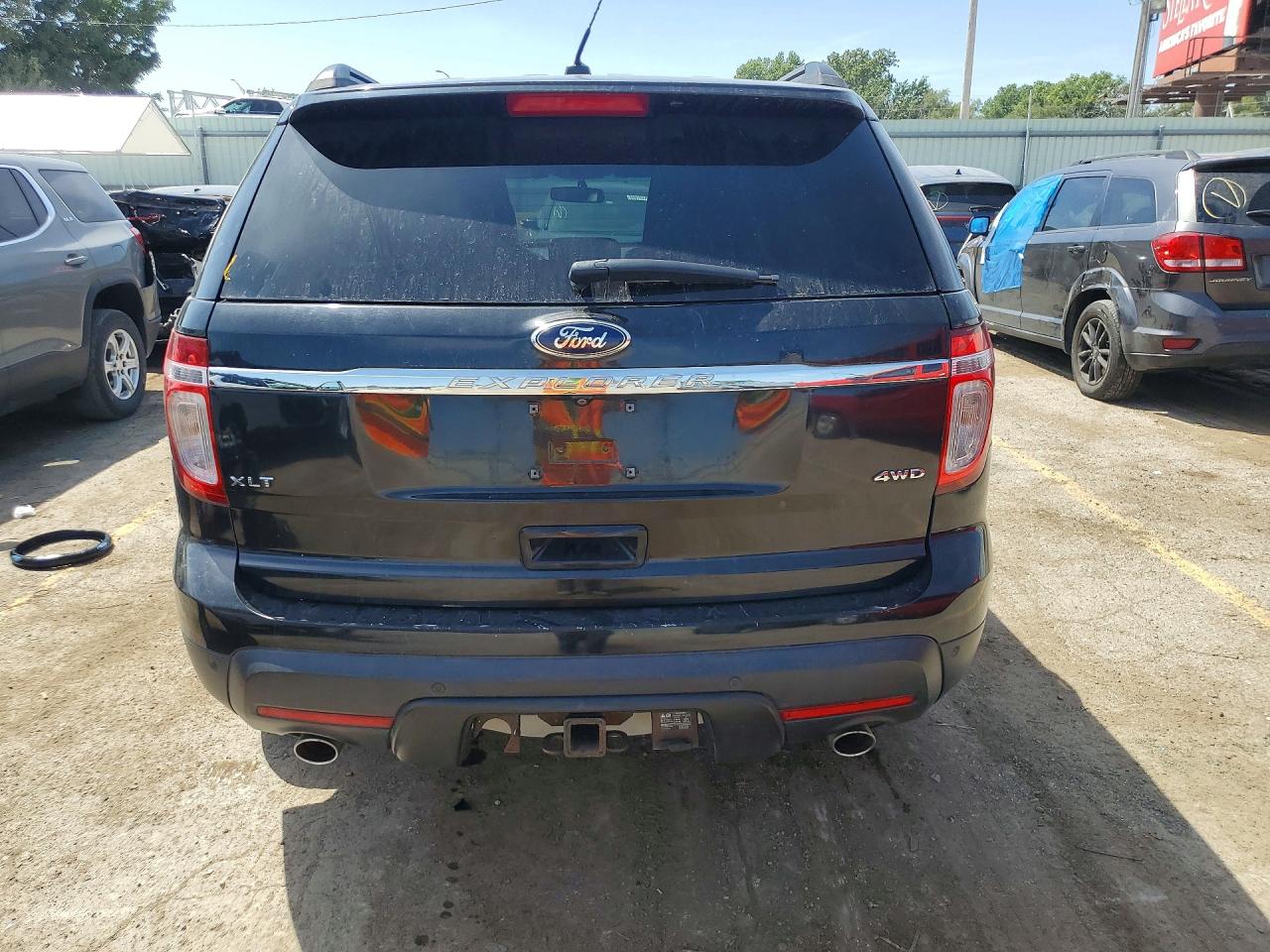 2013 Ford Explorer Xlt Black vin: 1FM5K8D84DGA13664