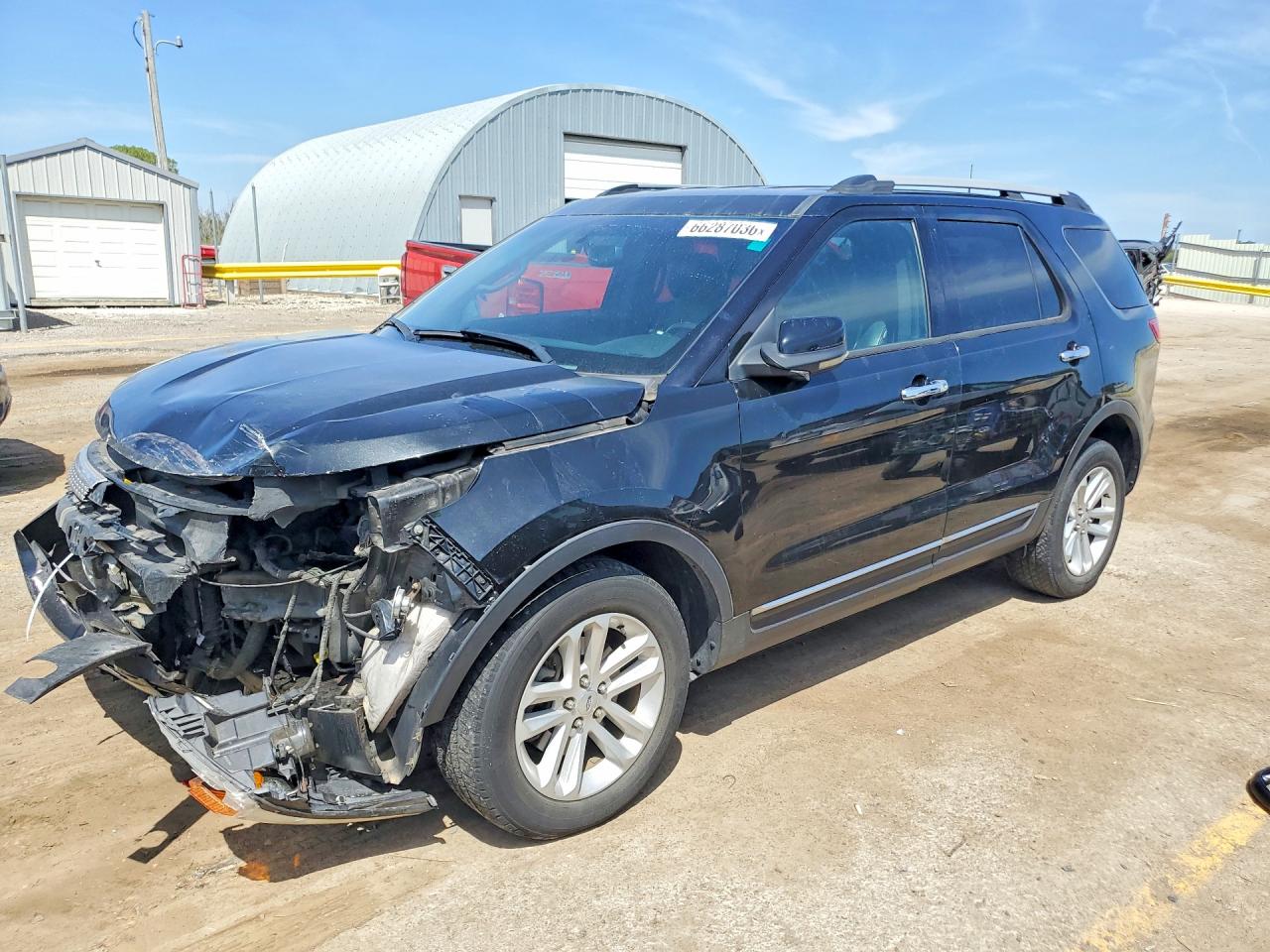 2013 Ford Explorer Xlt Black vin: 1FM5K8D84DGA13664