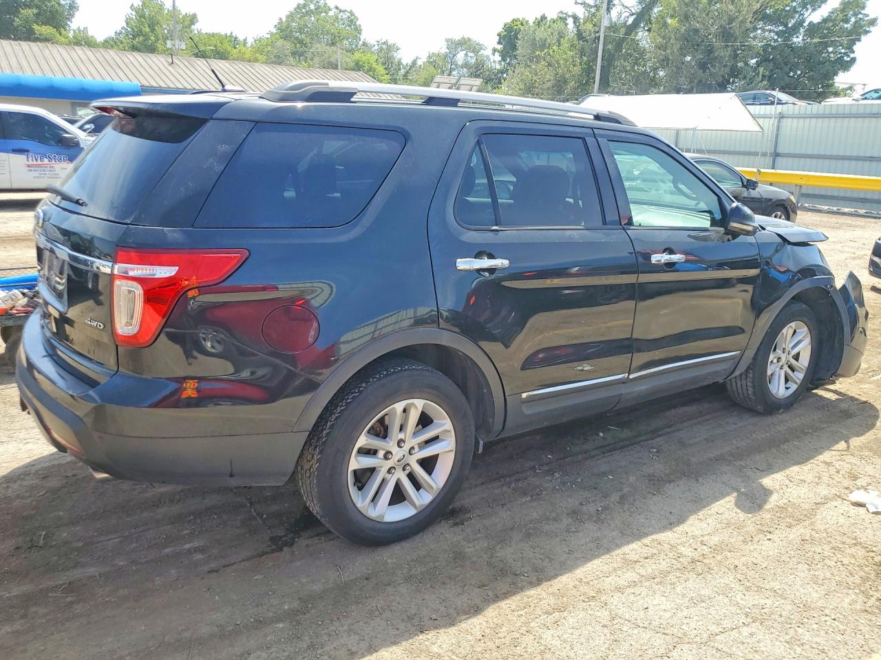 2013 Ford Explorer Xlt Black vin: 1FM5K8D84DGA13664